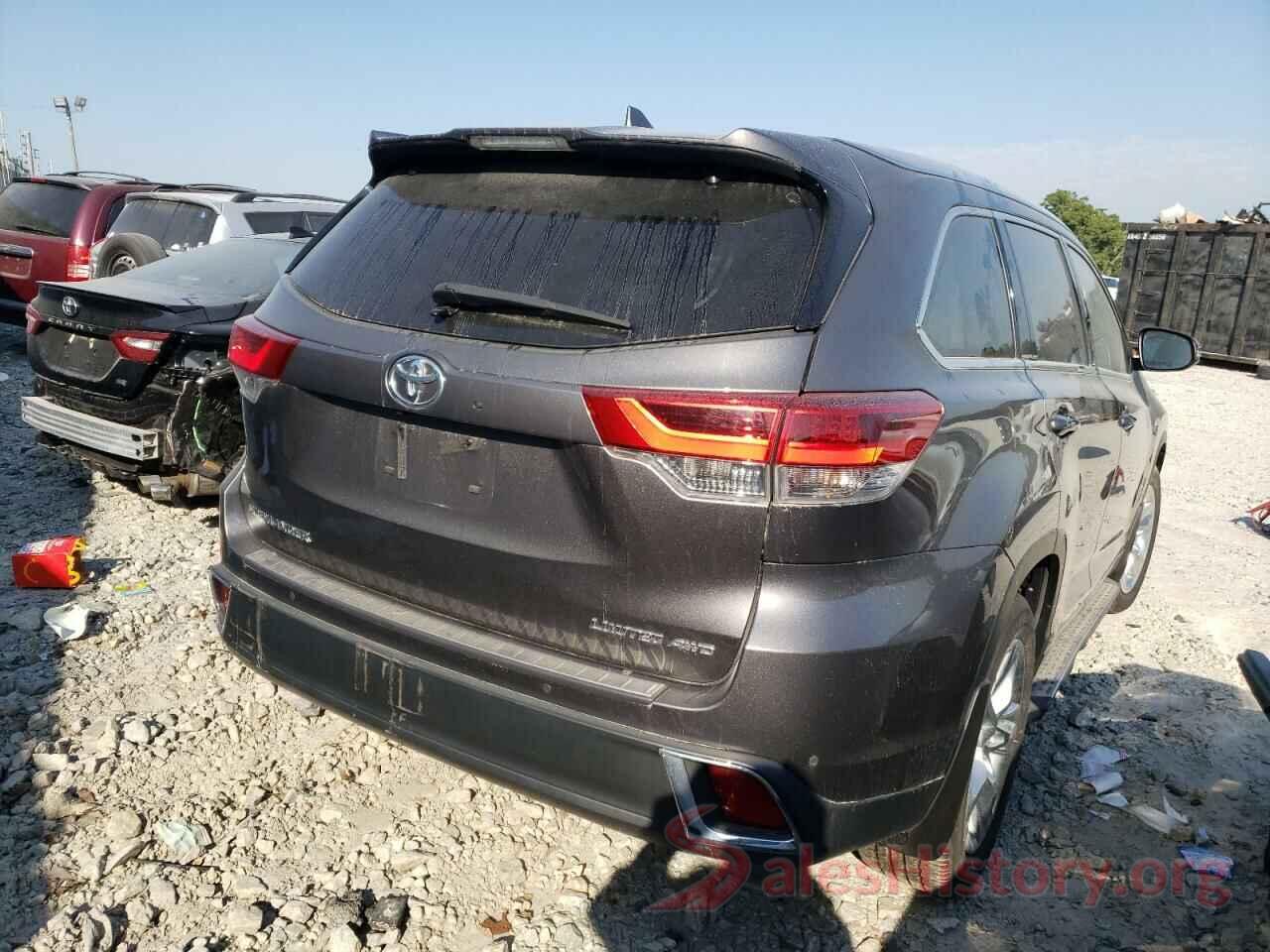 5TDDZRFH5JS863108 2018 TOYOTA HIGHLANDER