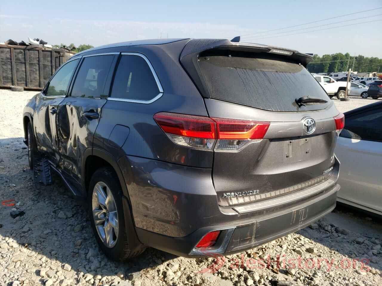 5TDDZRFH5JS863108 2018 TOYOTA HIGHLANDER