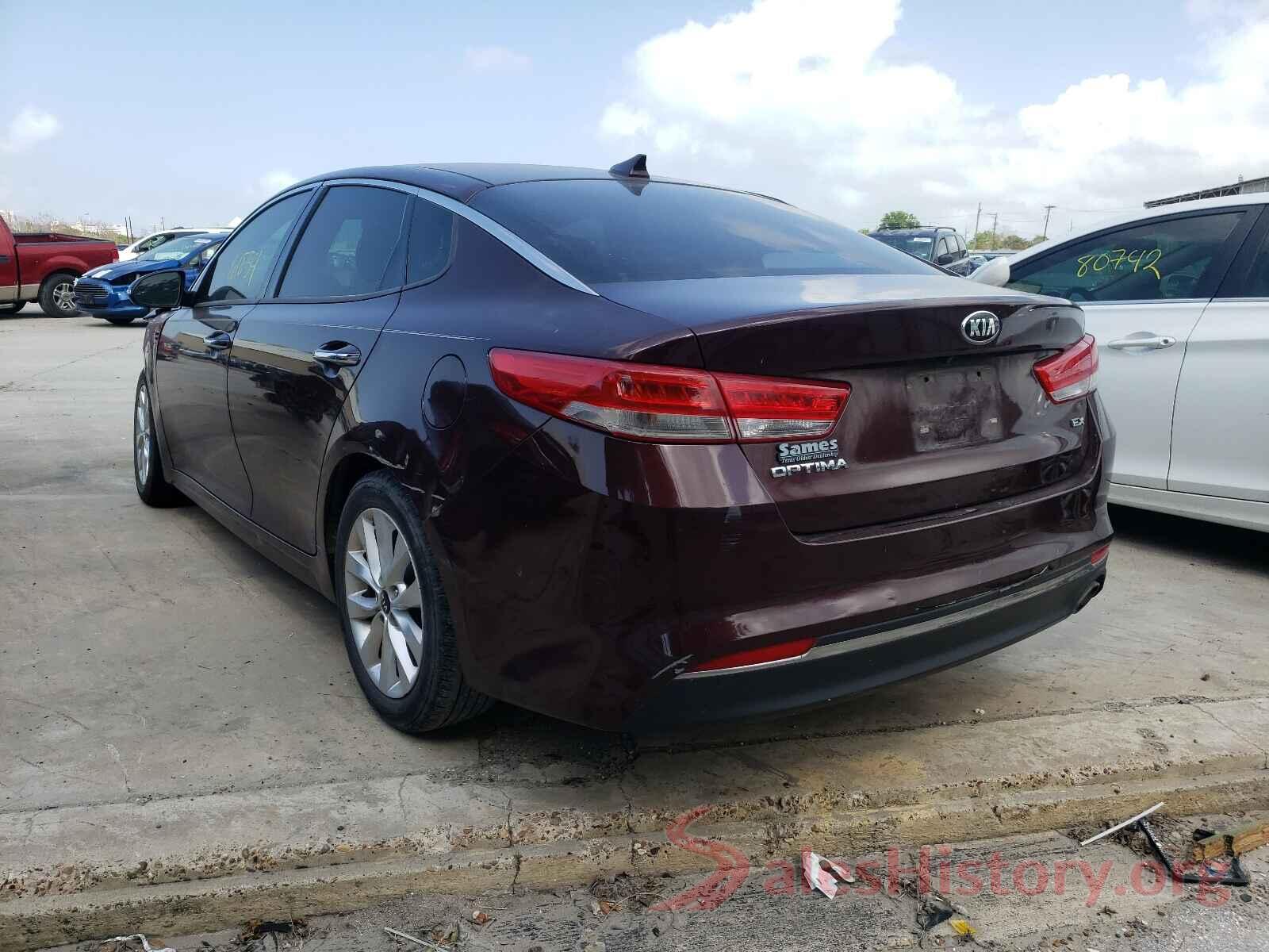 5XXGU4L32HG161136 2017 KIA OPTIMA