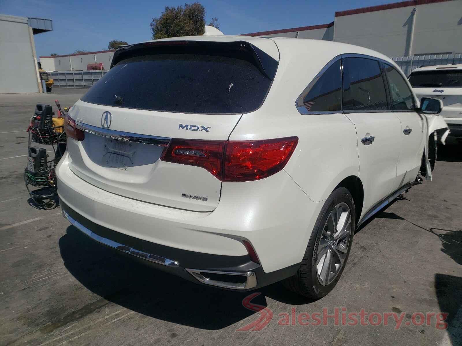 5FRYD4H5XHB025658 2017 ACURA MDX