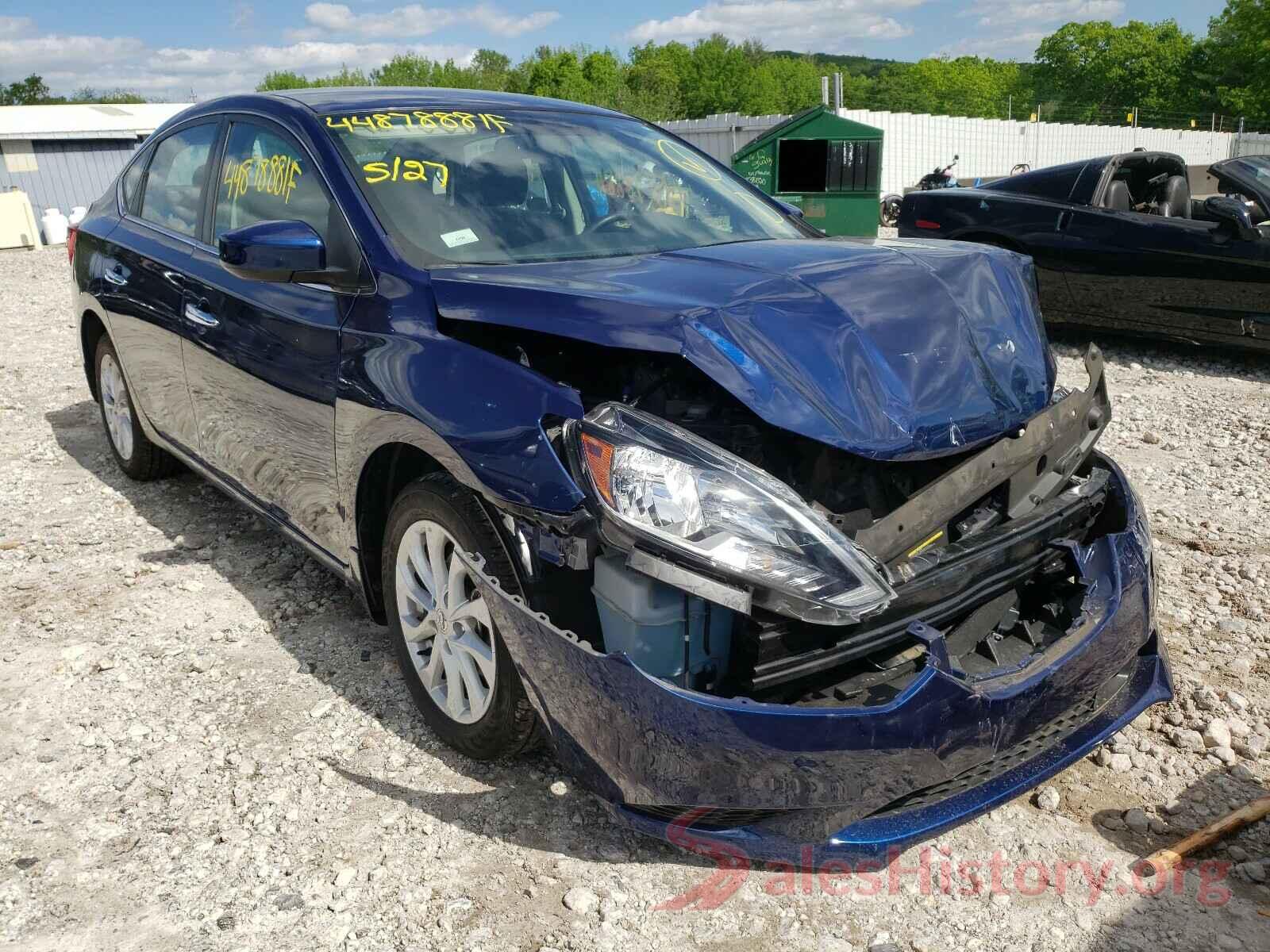 3N1AB7AP7KY238667 2019 NISSAN SENTRA