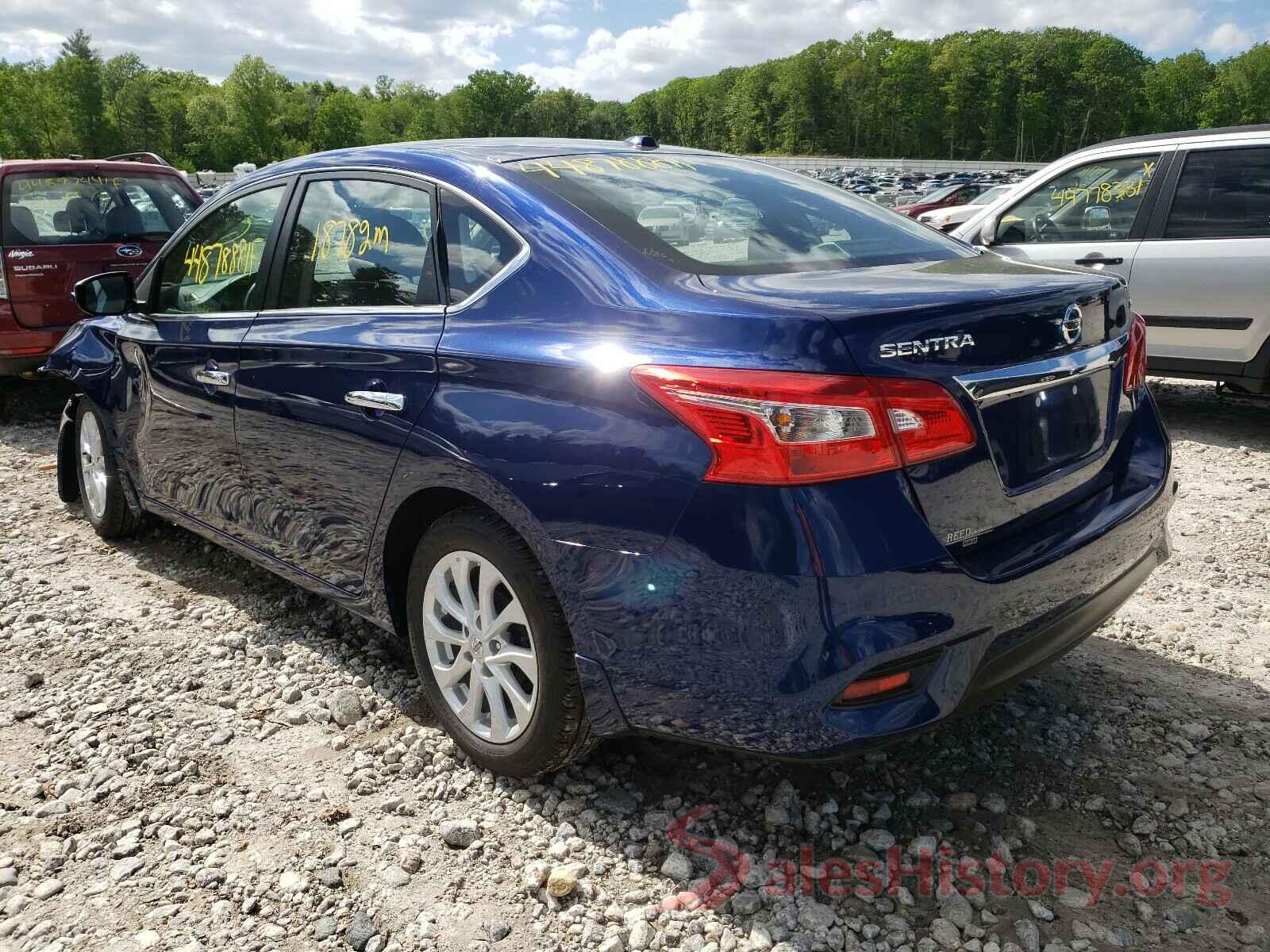 3N1AB7AP7KY238667 2019 NISSAN SENTRA