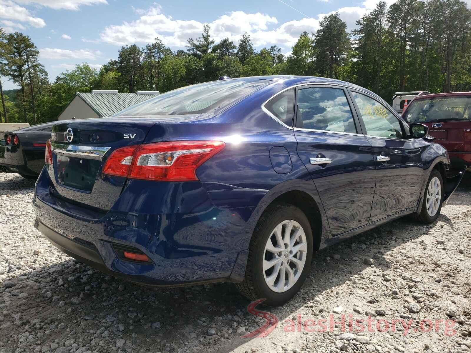 3N1AB7AP7KY238667 2019 NISSAN SENTRA