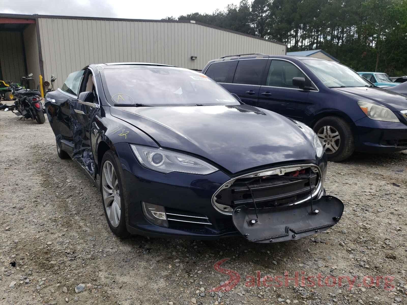 5YJSA1H16EFP57373 2014 TESLA MODEL S