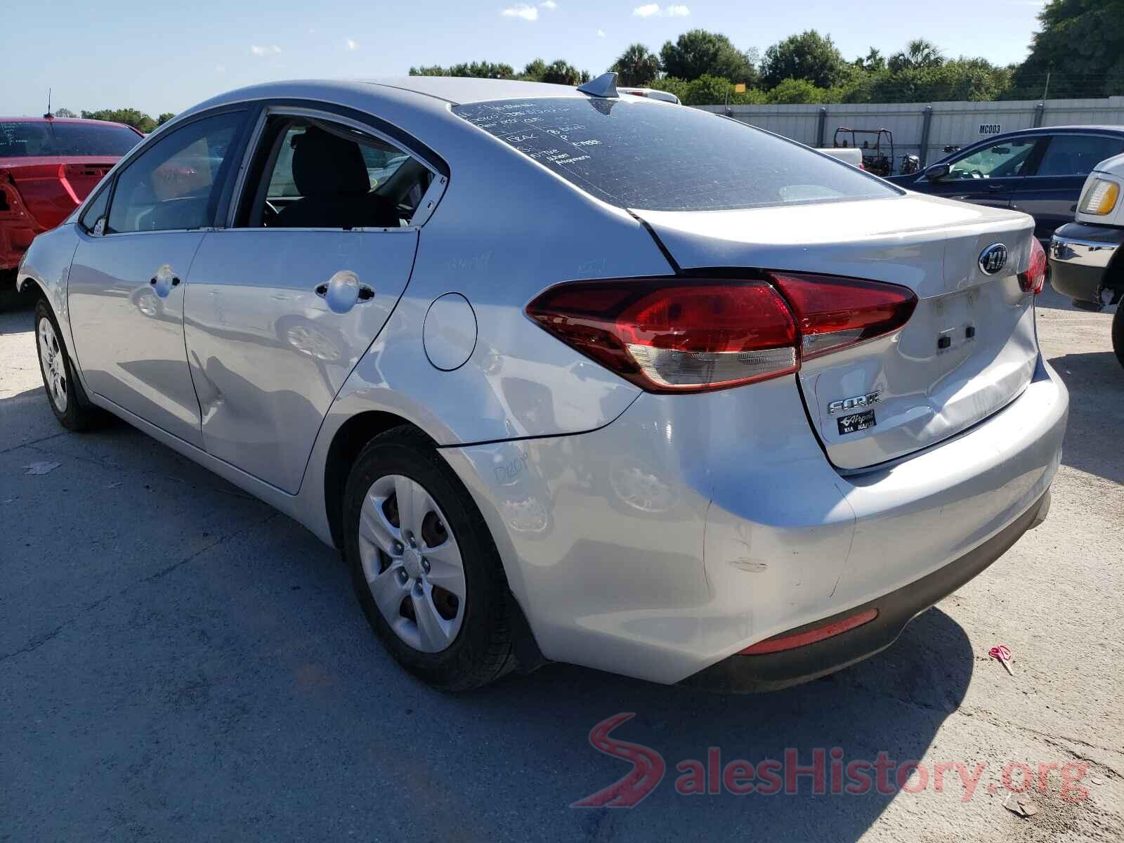 3KPFK4A70HE051539 2017 KIA FORTE