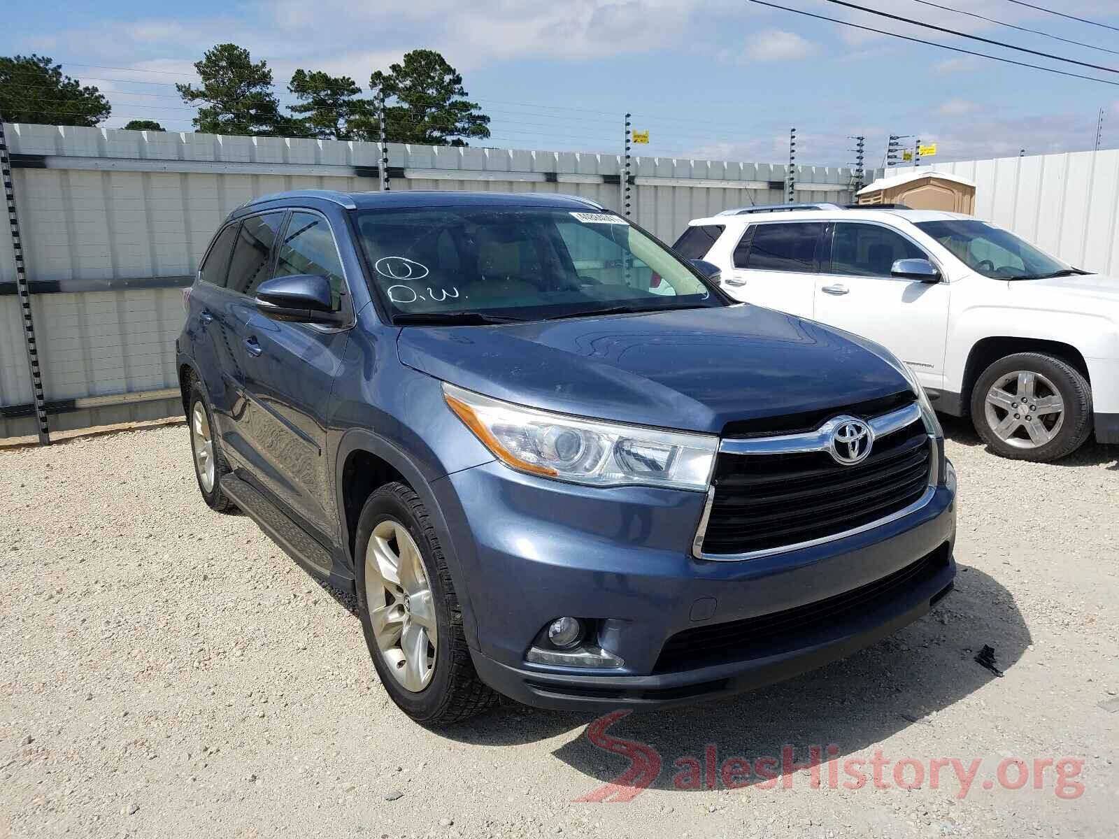 5TDYKRFH1GS124123 2016 TOYOTA HIGHLANDER