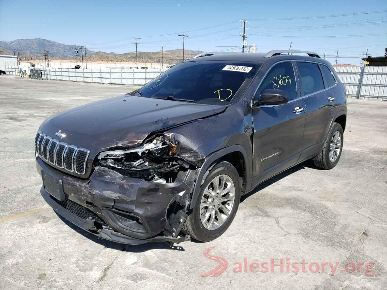 1C4PJLLB1KD248523 2019 JEEP CHEROKEE