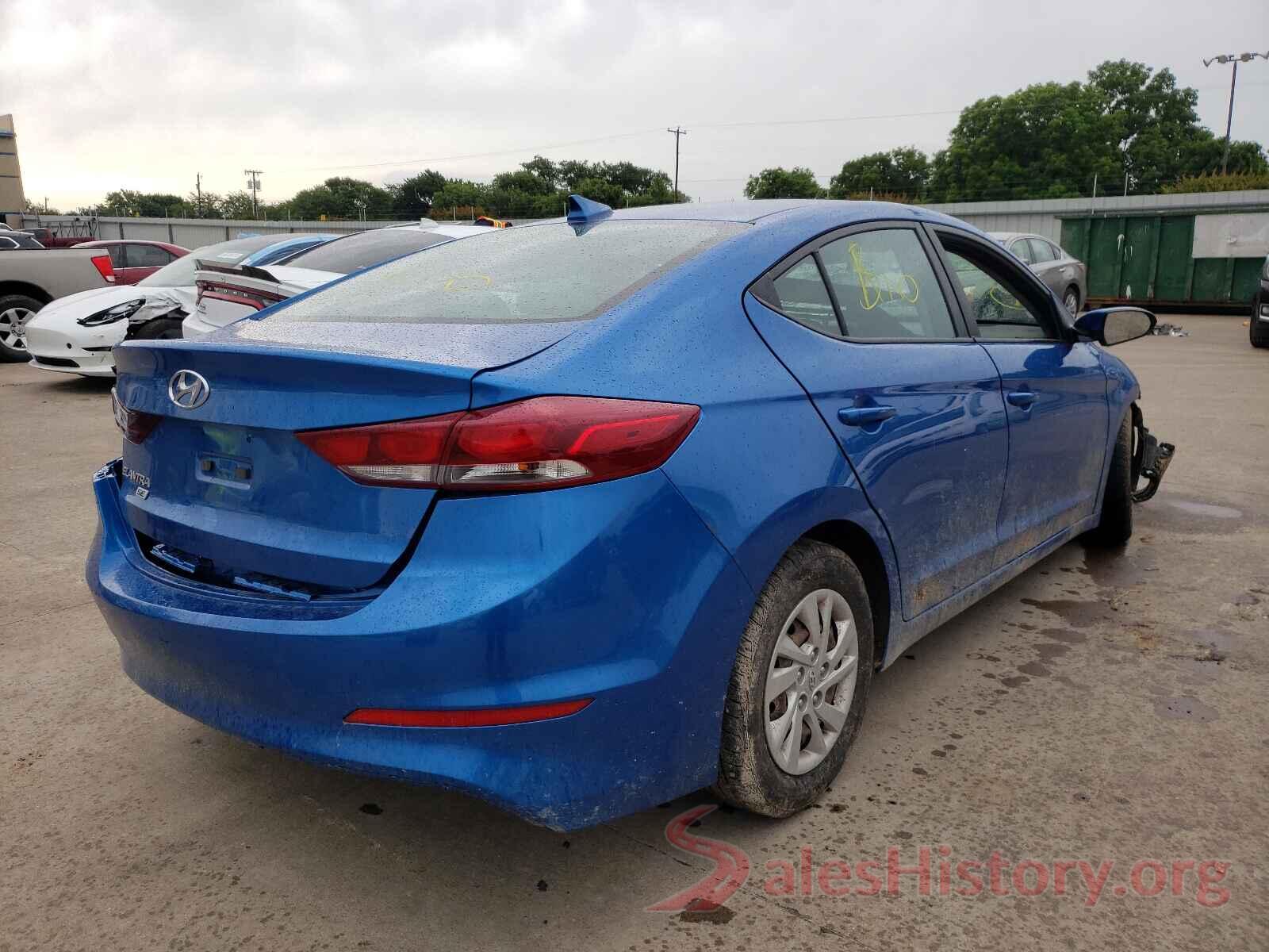 5NPD74LF8HH204371 2017 HYUNDAI ELANTRA