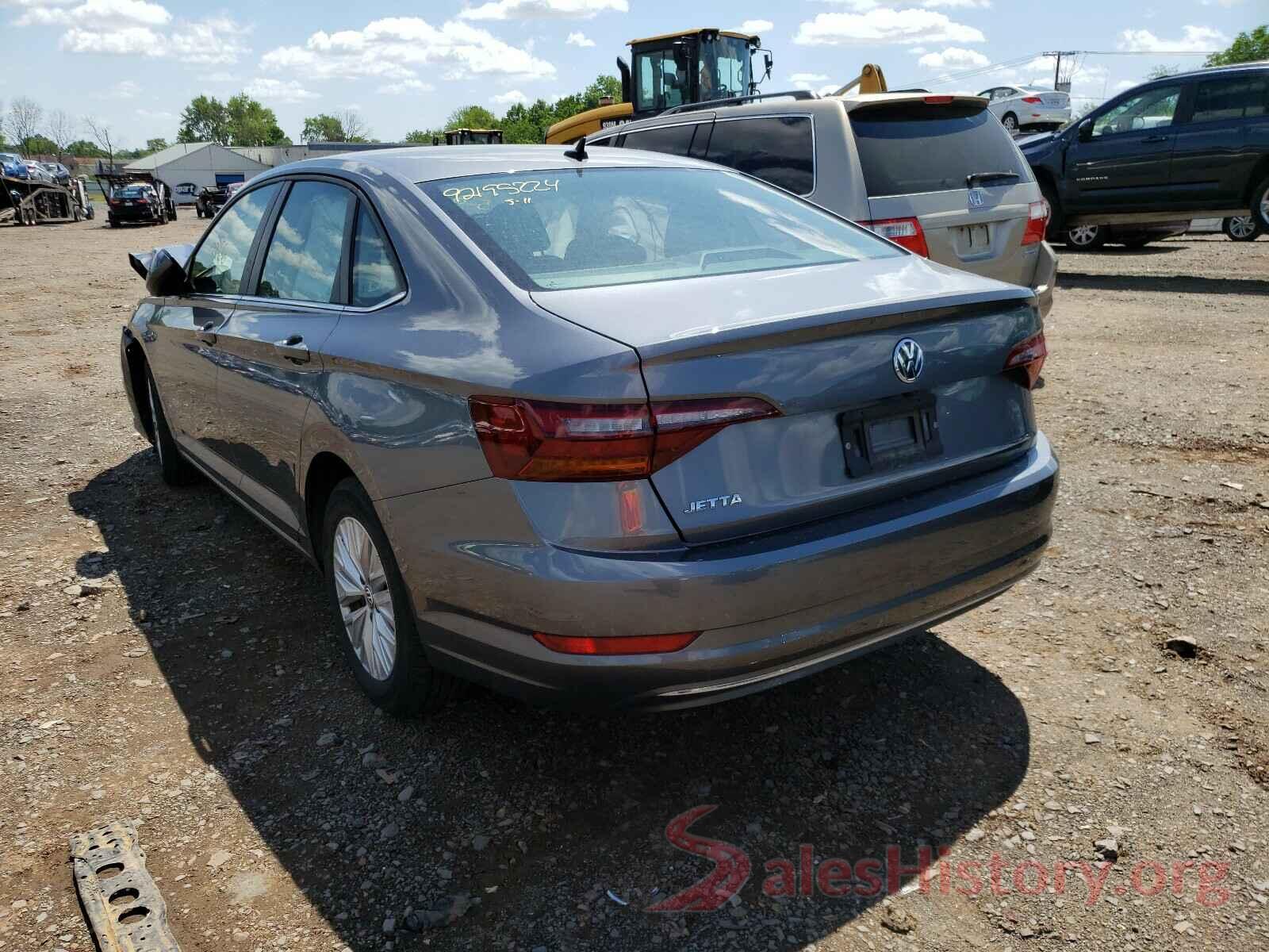 3VWC57BU9KM139225 2019 VOLKSWAGEN JETTA