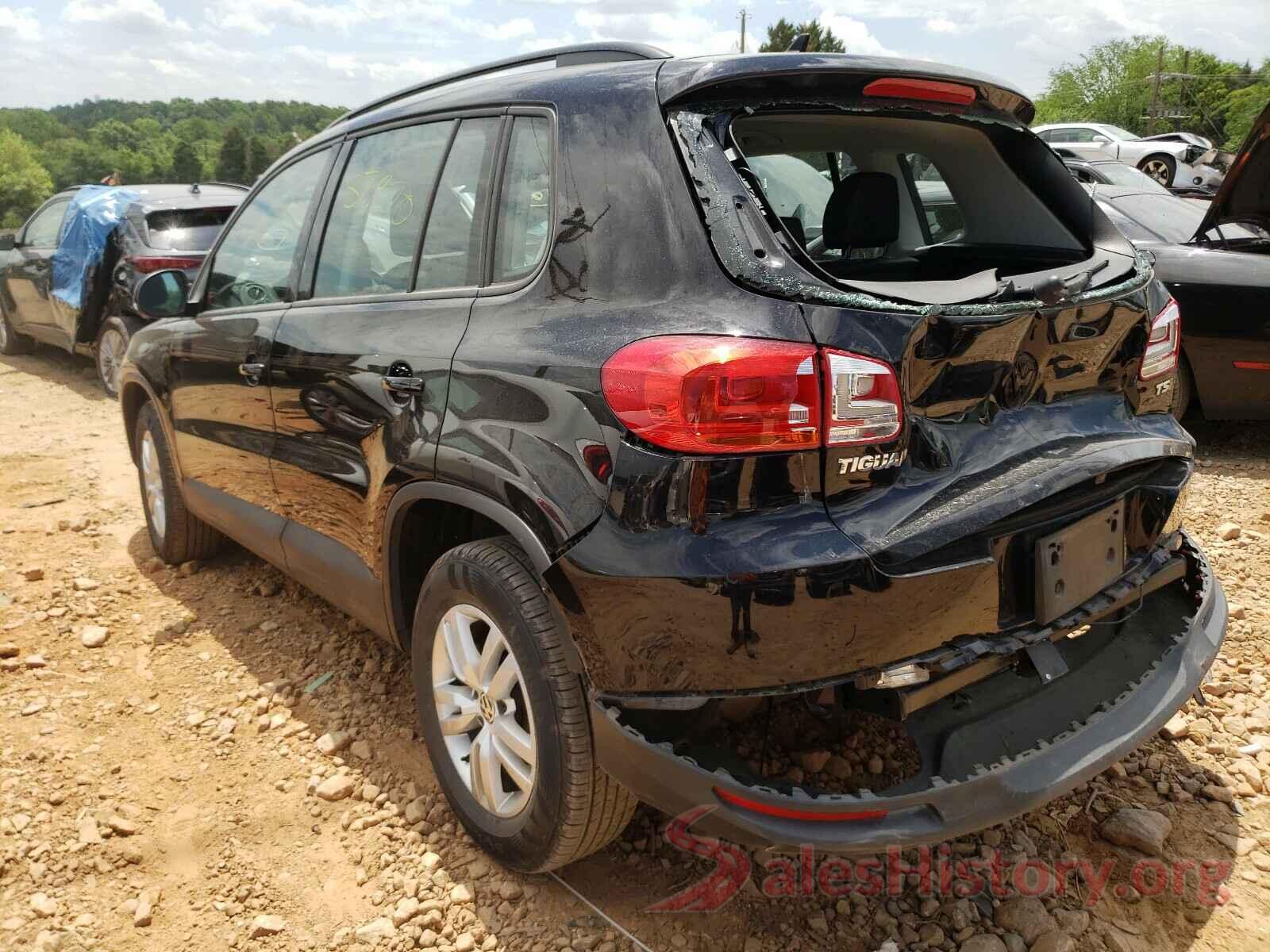 WVGAV7AX0HK031481 2017 VOLKSWAGEN TIGUAN