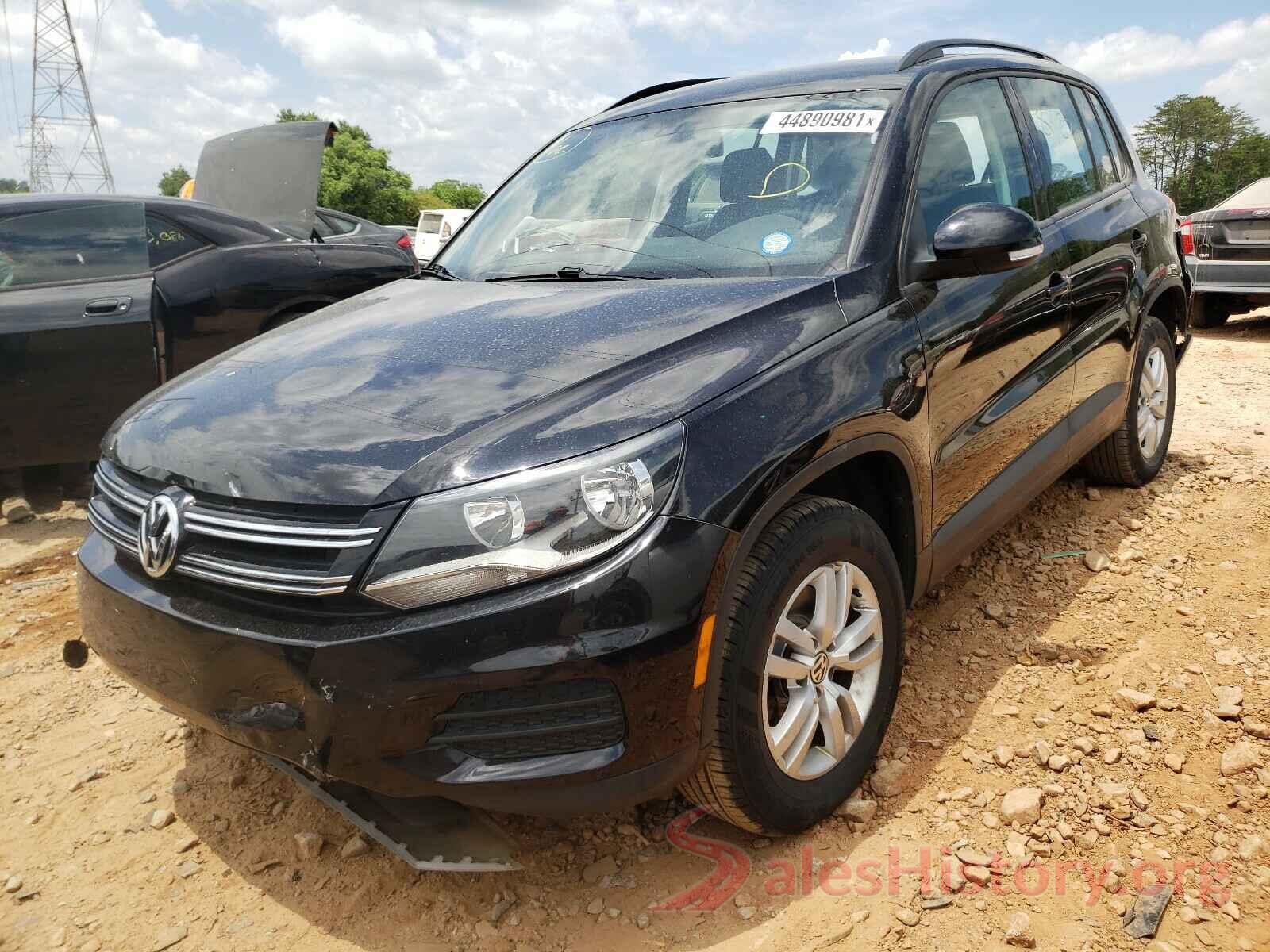 WVGAV7AX0HK031481 2017 VOLKSWAGEN TIGUAN