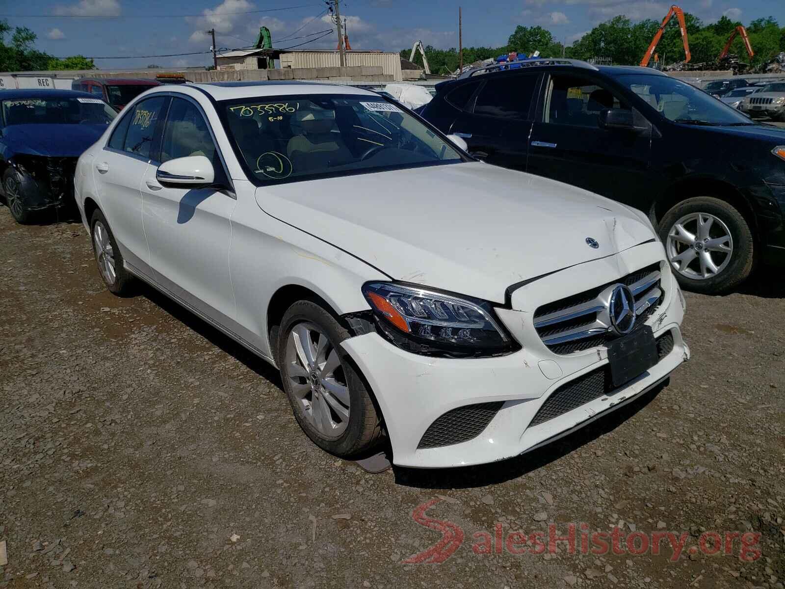 55SWF8EBXKU315747 2019 MERCEDES-BENZ C CLASS