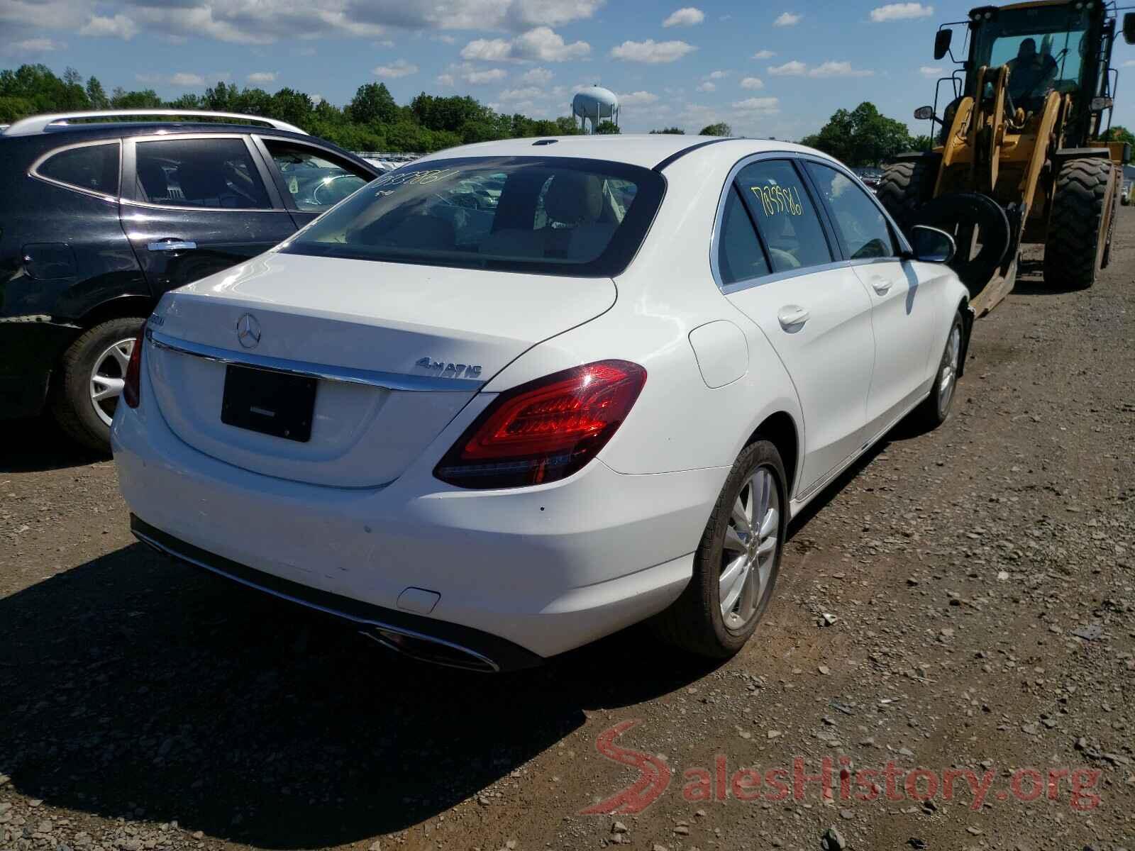 55SWF8EBXKU315747 2019 MERCEDES-BENZ C CLASS