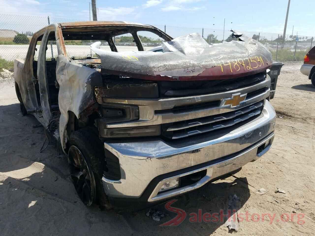 3GCUYGED1KG124873 2019 CHEVROLET SILVERADO