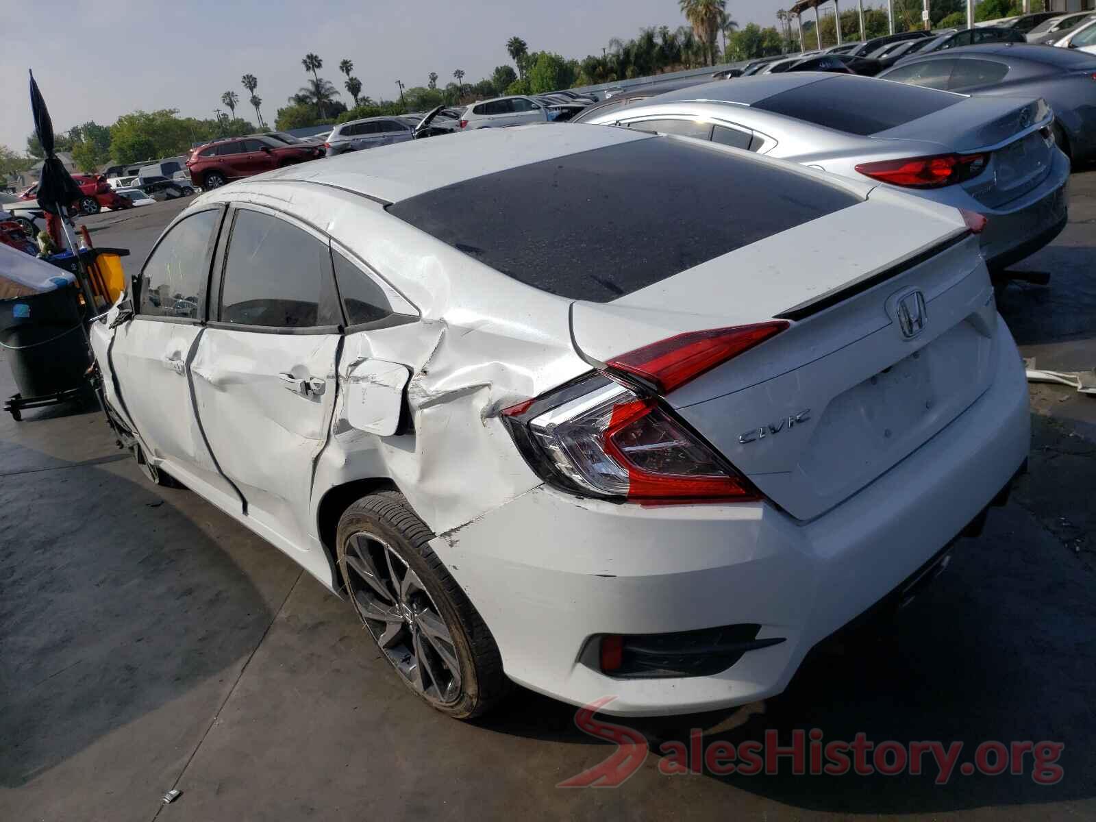 2HGFC2F89KH597336 2019 HONDA CIVIC