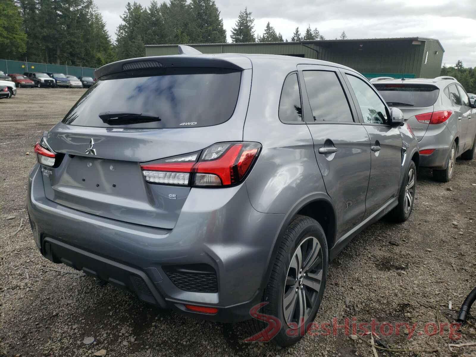 JA4ARUAU7MU023805 2021 MITSUBISHI OUTLANDER