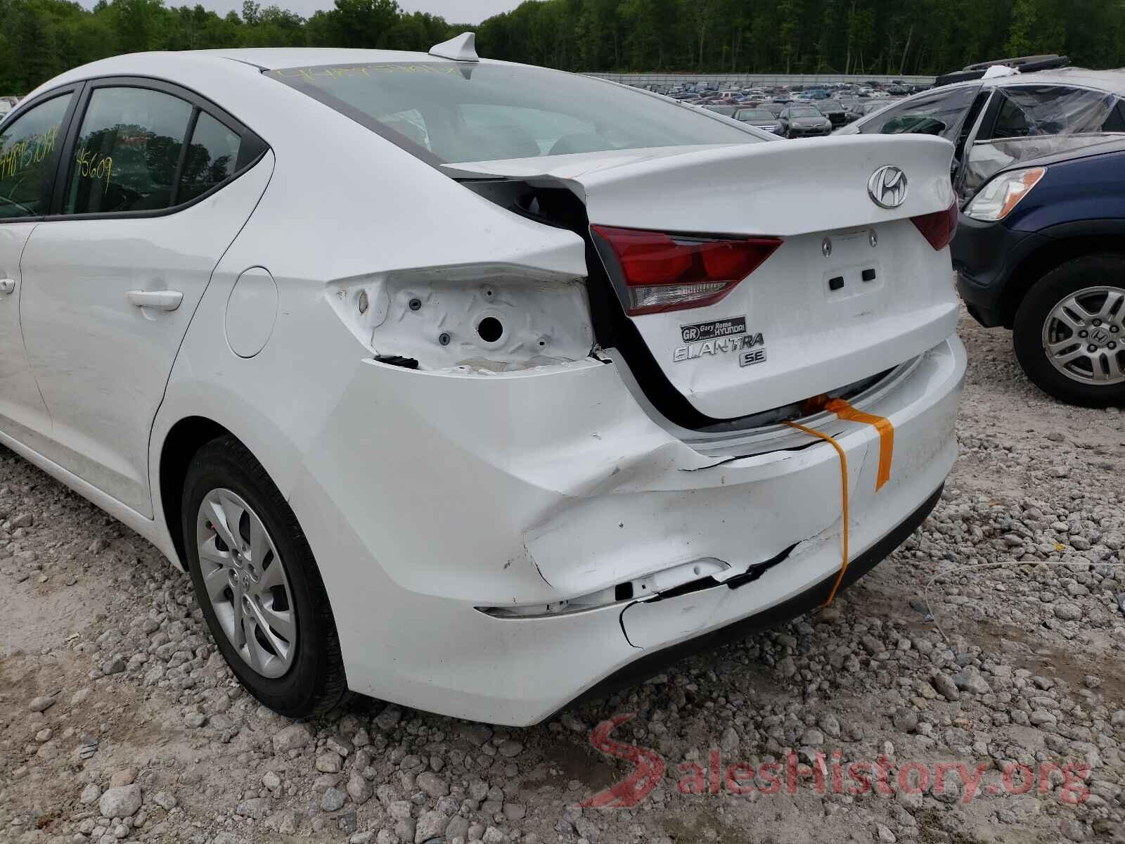 5NPD74LF2HH175434 2017 HYUNDAI ELANTRA