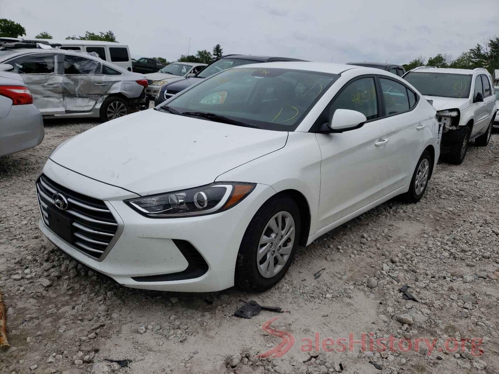 5NPD74LF2HH175434 2017 HYUNDAI ELANTRA