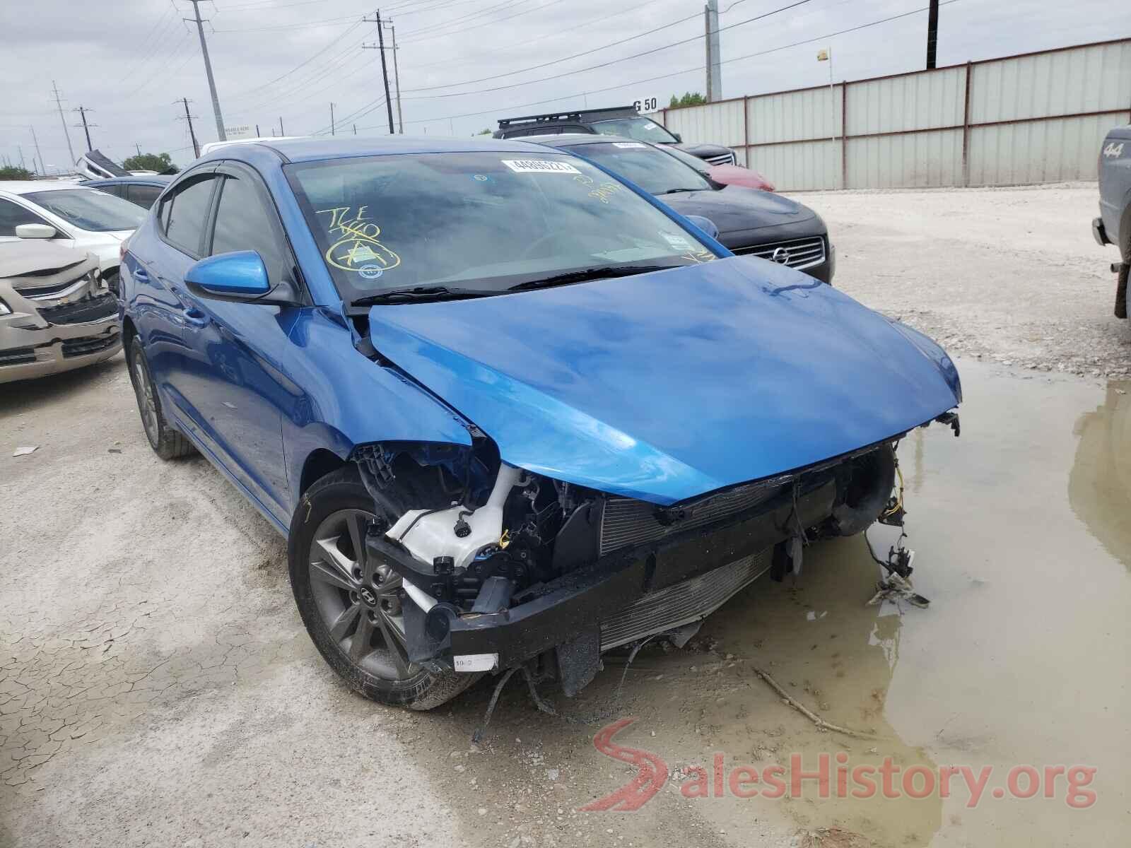 5NPD84LF0JH278032 2018 HYUNDAI ELANTRA