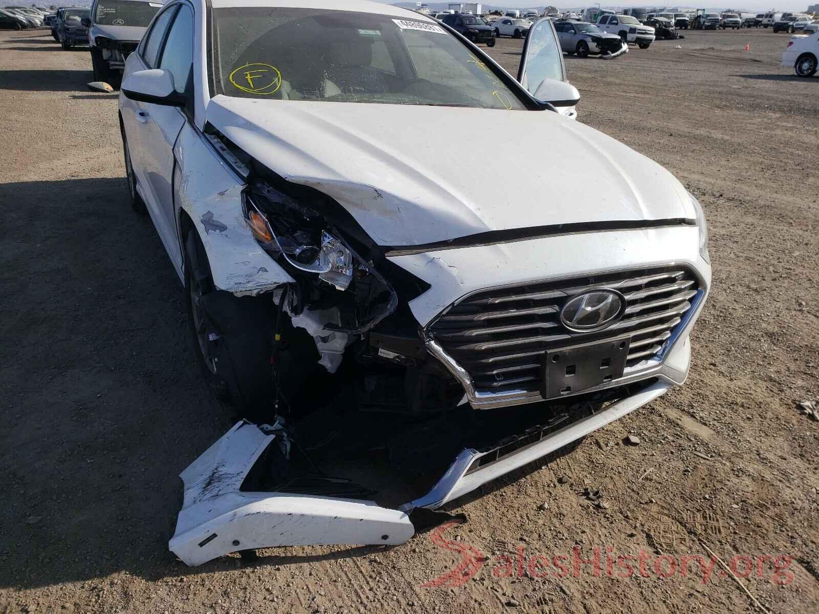 5NPE24AF8KH814929 2019 HYUNDAI SONATA