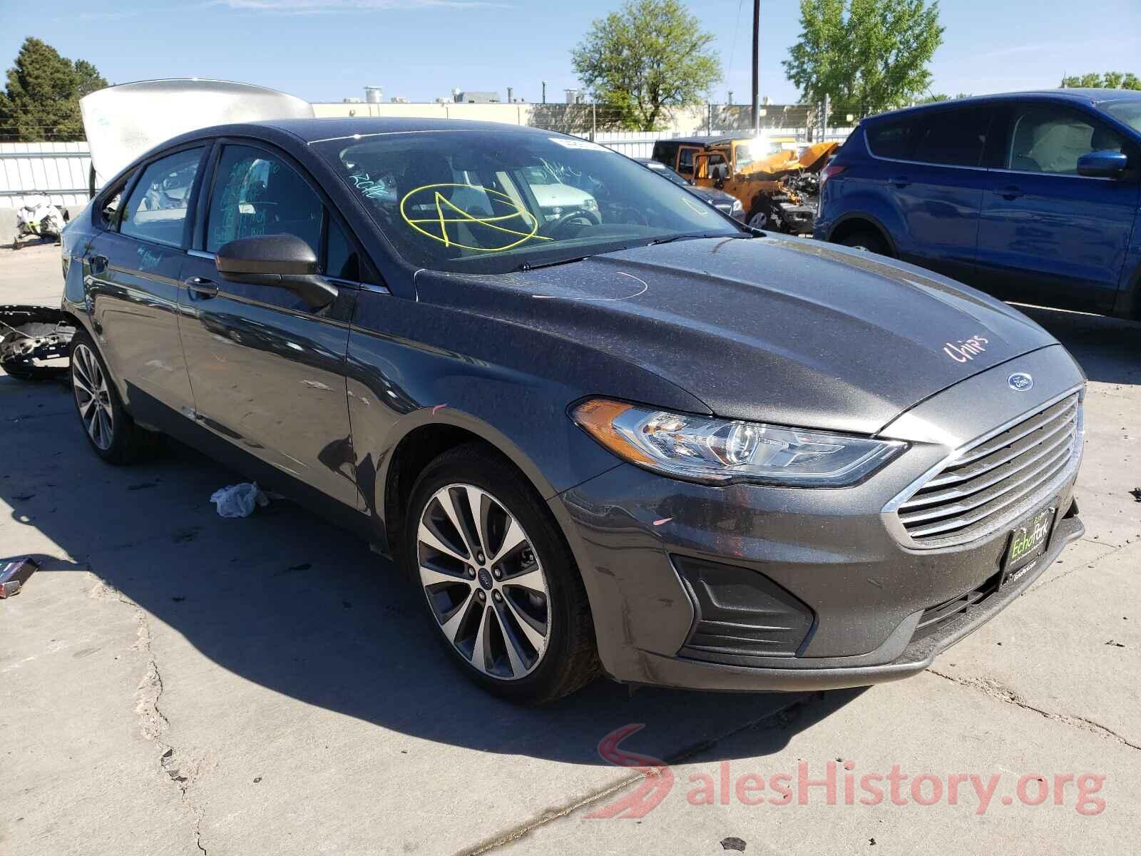 3FA6P0T90KR254459 2019 FORD FUSION