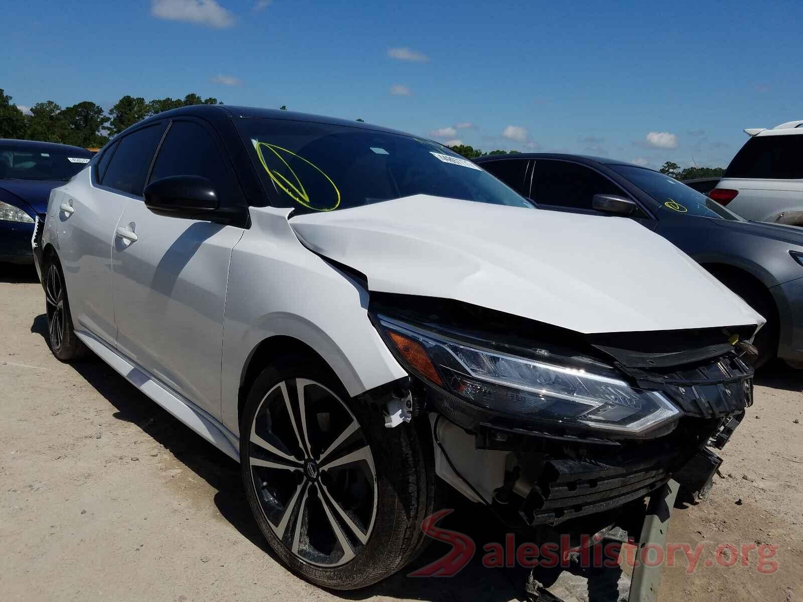 3N1AB8DV2LY258536 2020 NISSAN SENTRA