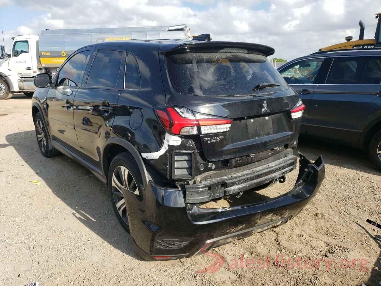 JA4AP3AU8LU001780 2020 MITSUBISHI OUTLANDER