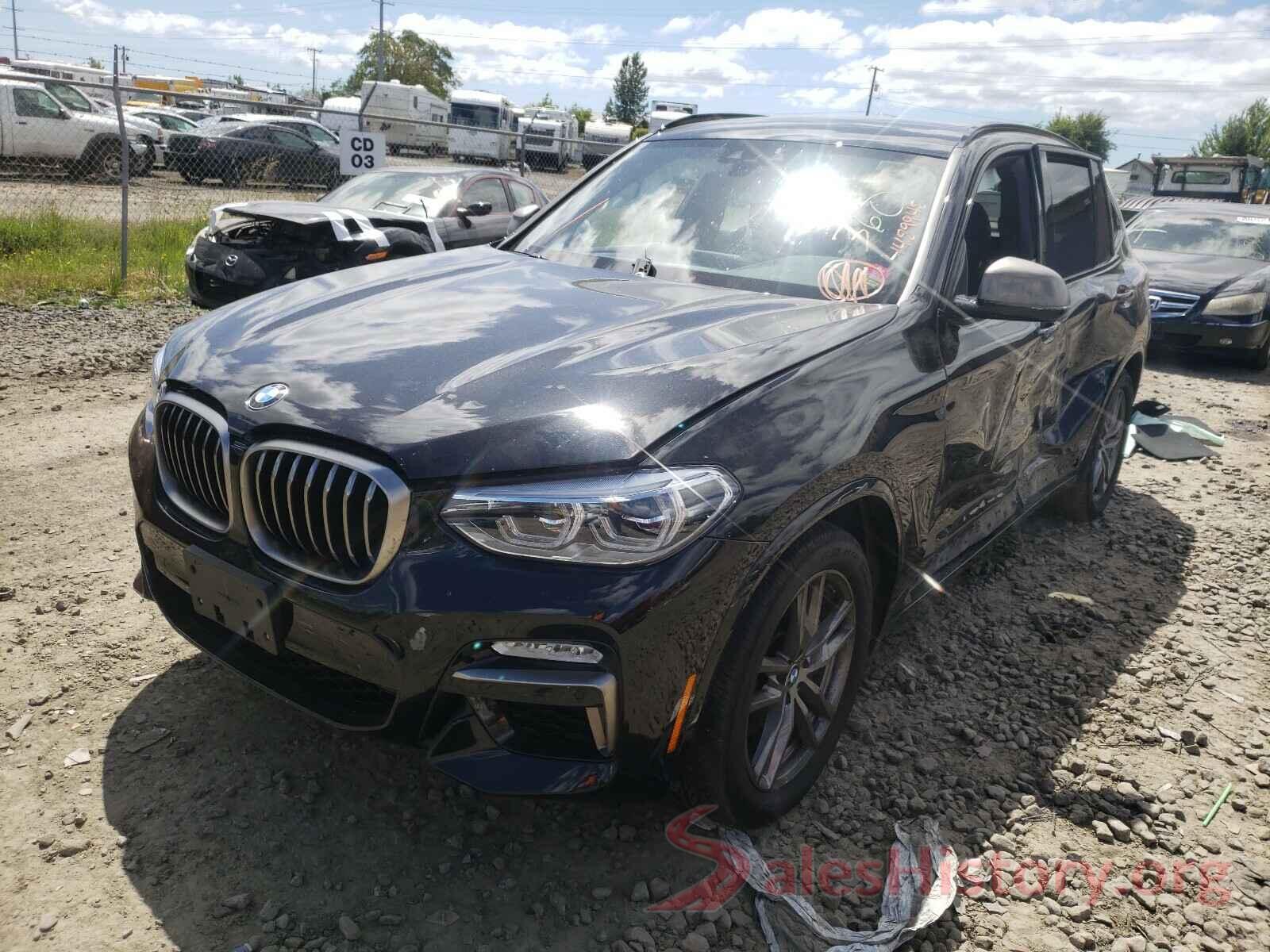 5UXTS3C57KLR72825 2019 BMW X3