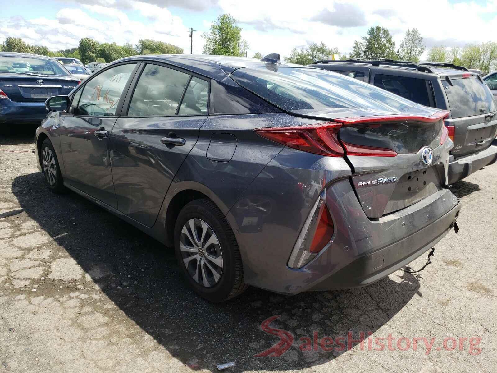 JTDKAMFP6M3169445 2021 TOYOTA PRIUS