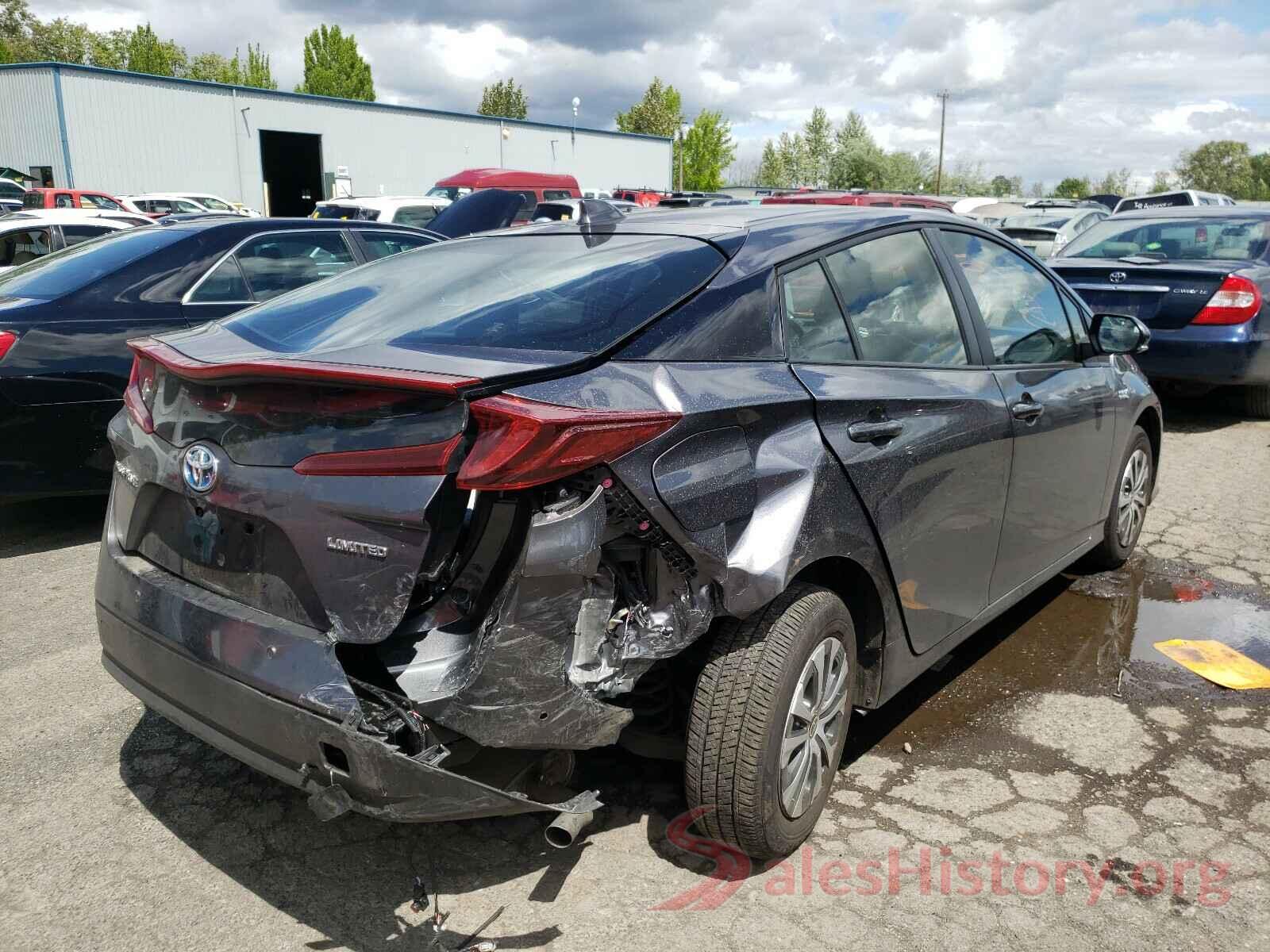 JTDKAMFP6M3169445 2021 TOYOTA PRIUS