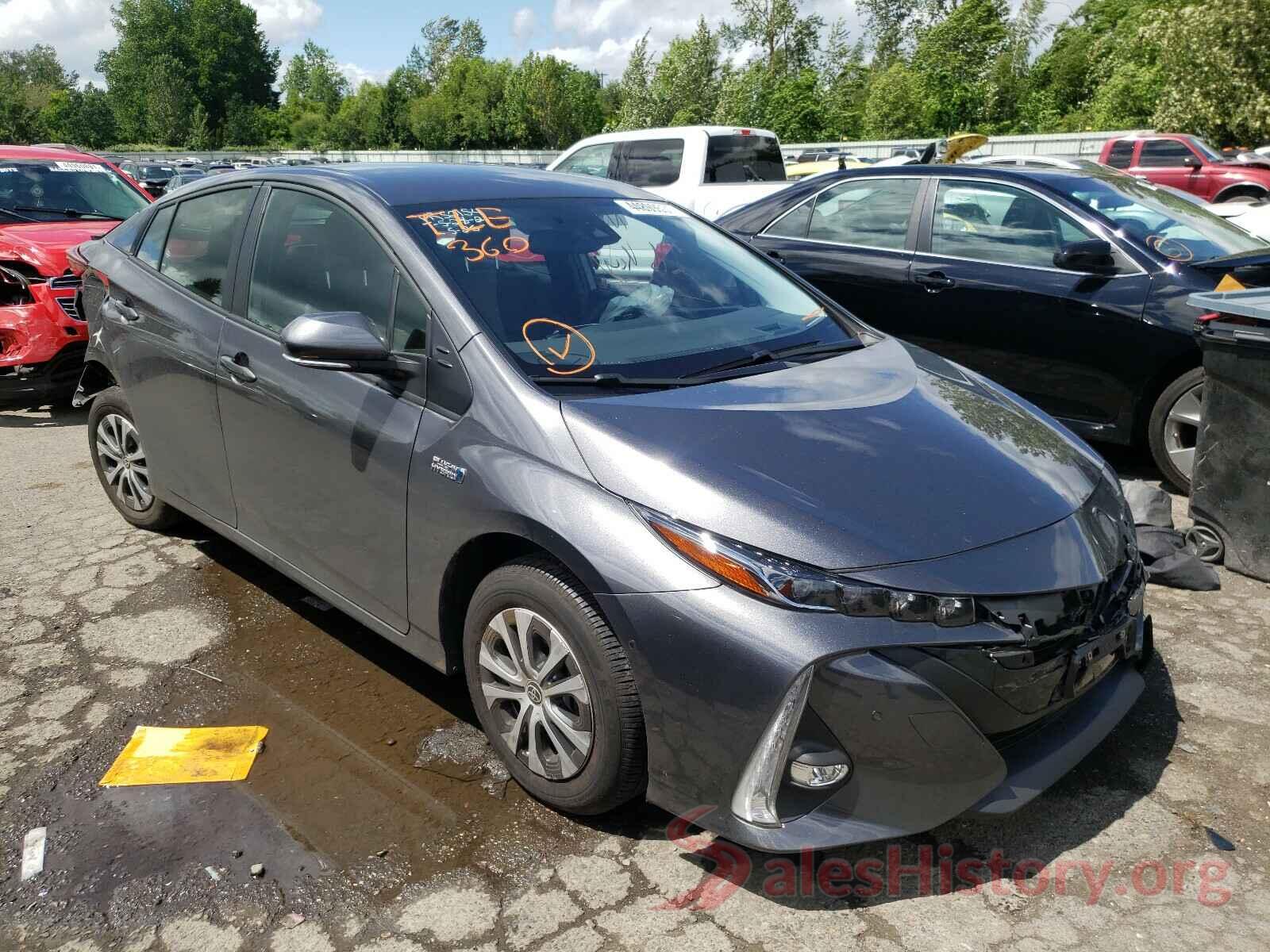 JTDKAMFP6M3169445 2021 TOYOTA PRIUS