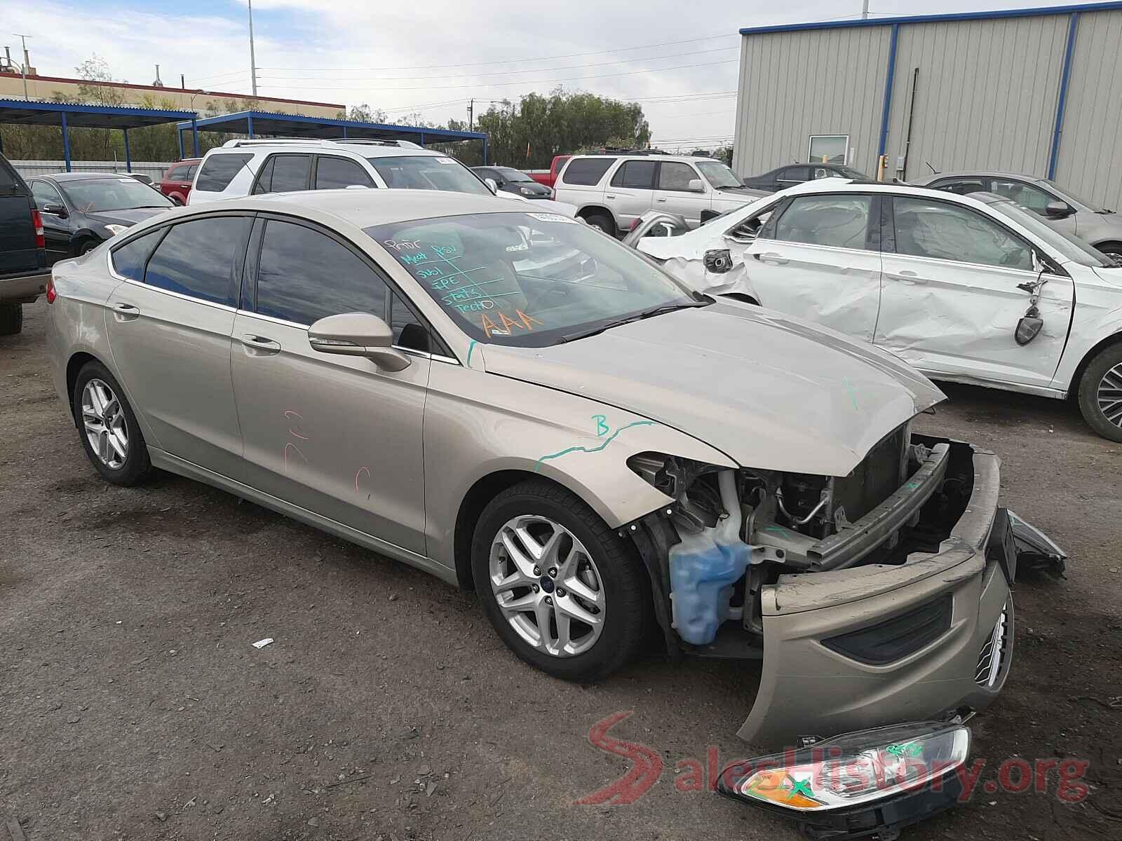 3FA6P0HD4GR166308 2016 FORD FUSION