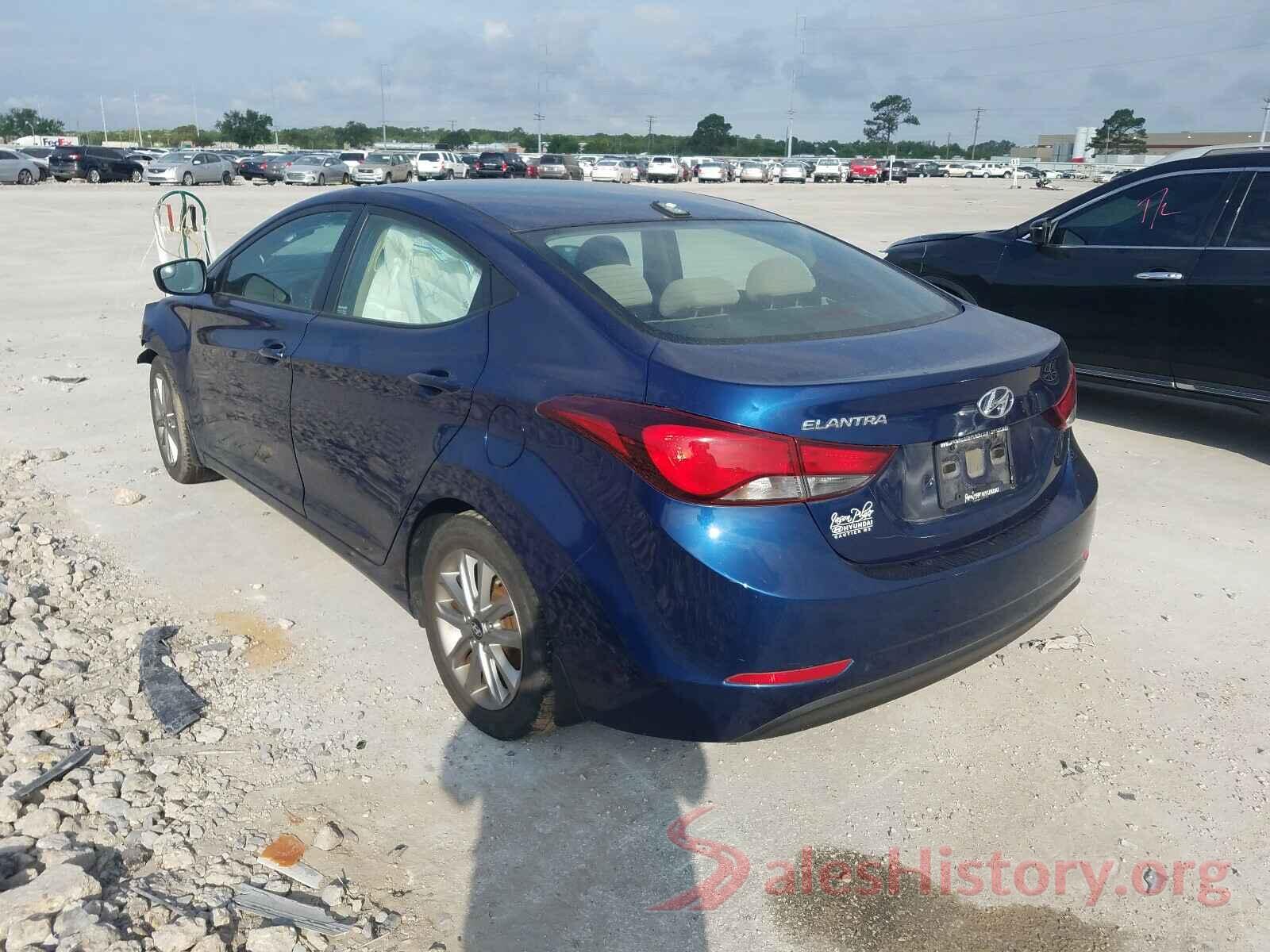 5NPDH4AE5GH725425 2016 HYUNDAI ELANTRA