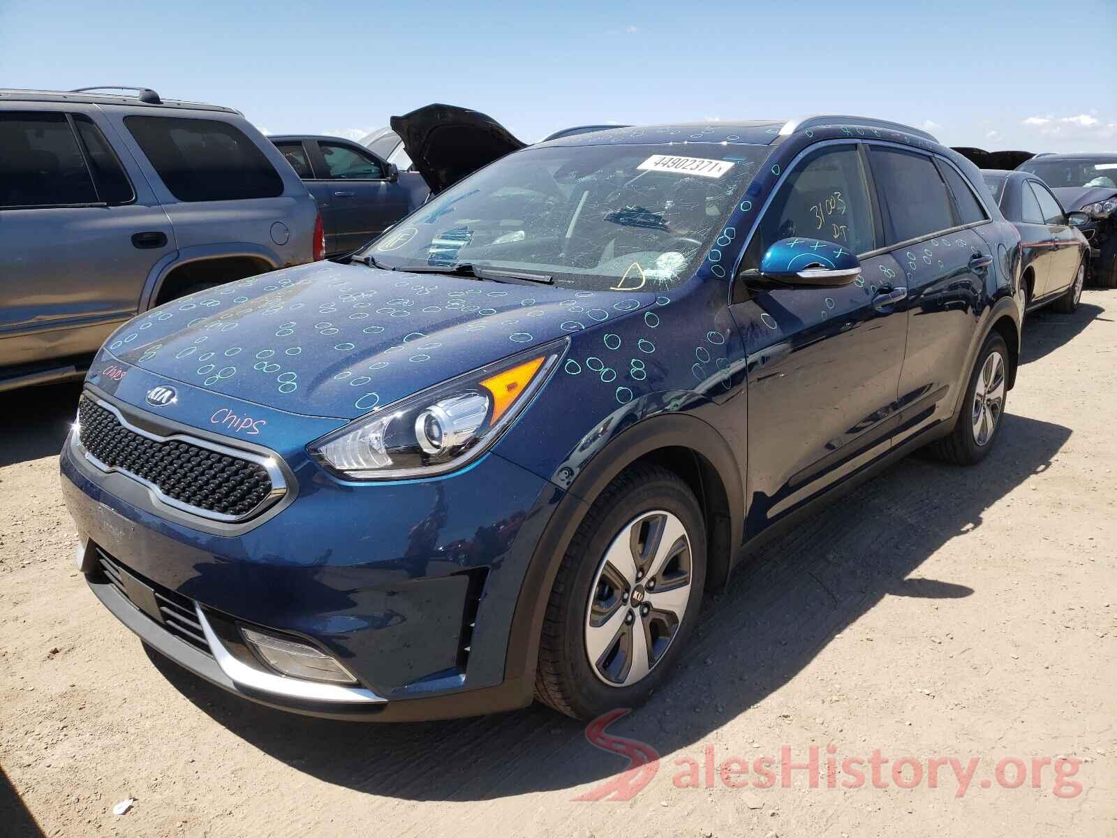 KNDCC3LC6H5095559 2017 KIA NIRO