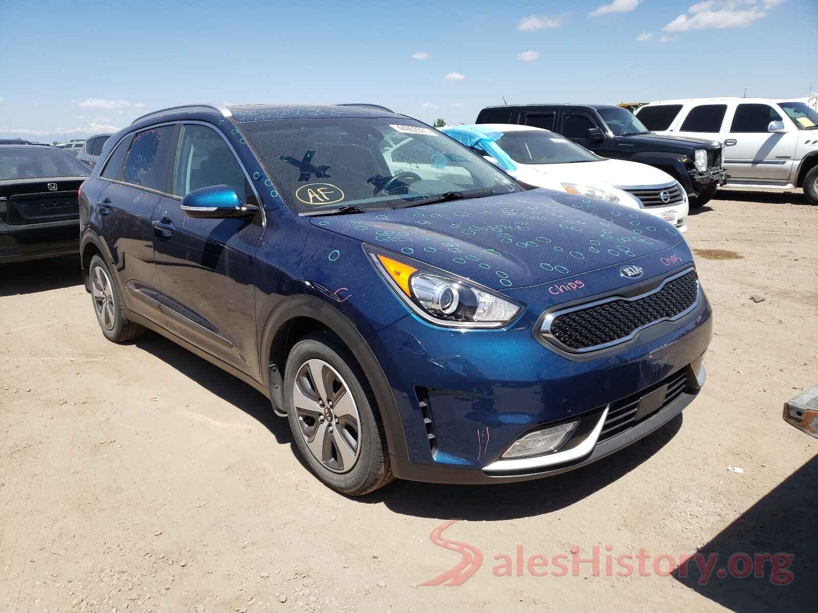 KNDCC3LC6H5095559 2017 KIA NIRO