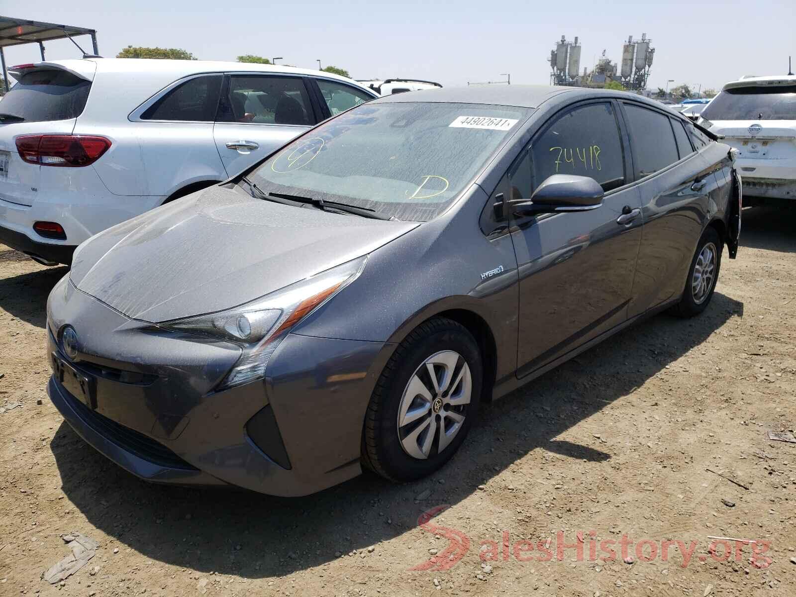 JTDKBRFU2J3066518 2018 TOYOTA PRIUS