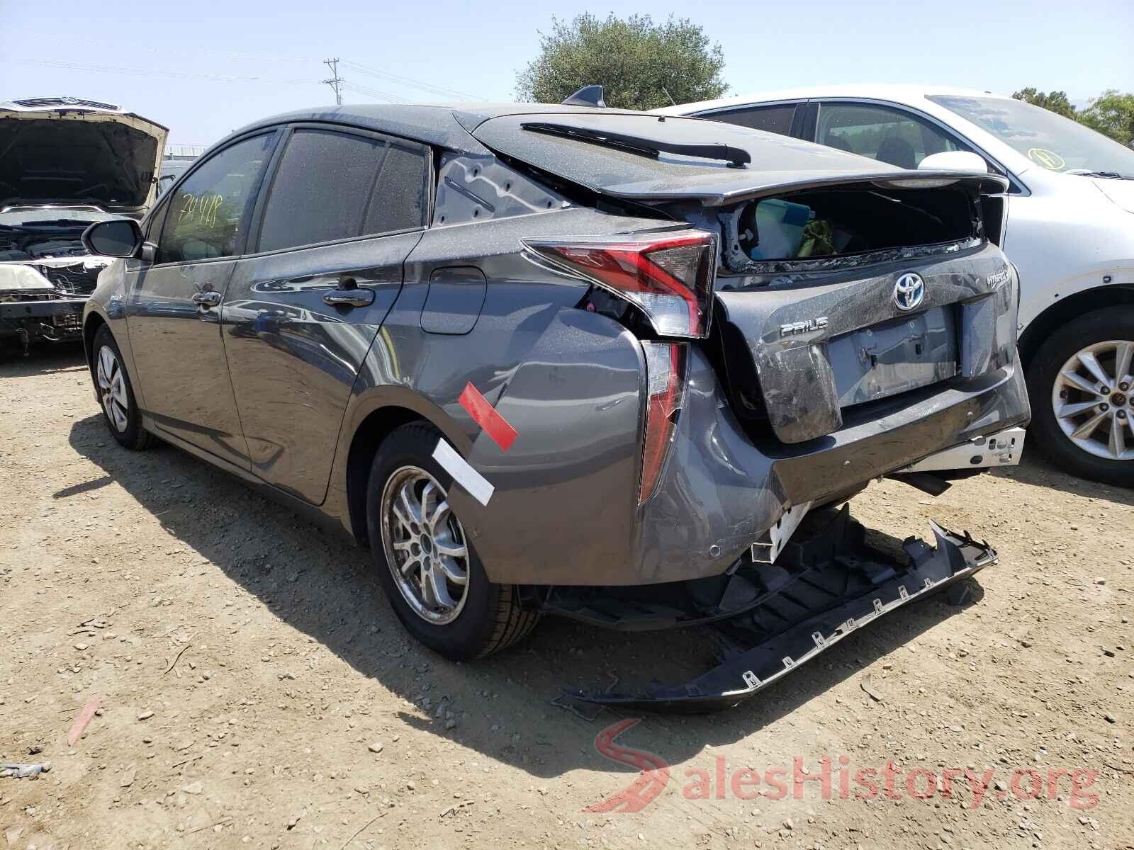 JTDKBRFU2J3066518 2018 TOYOTA PRIUS