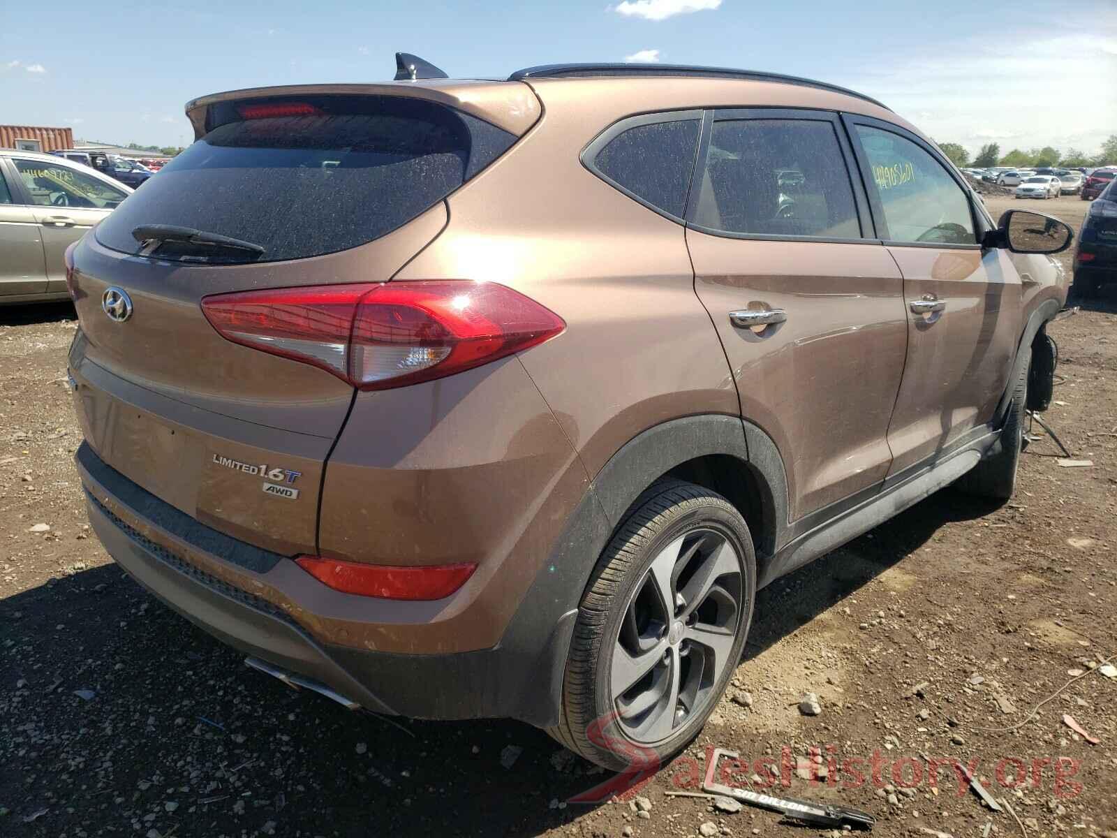 KM8J3CA24GU110058 2016 HYUNDAI TUCSON