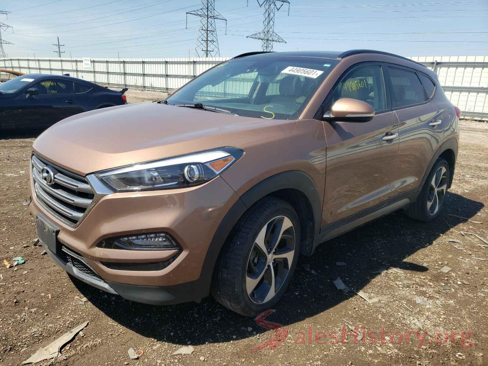 KM8J3CA24GU110058 2016 HYUNDAI TUCSON