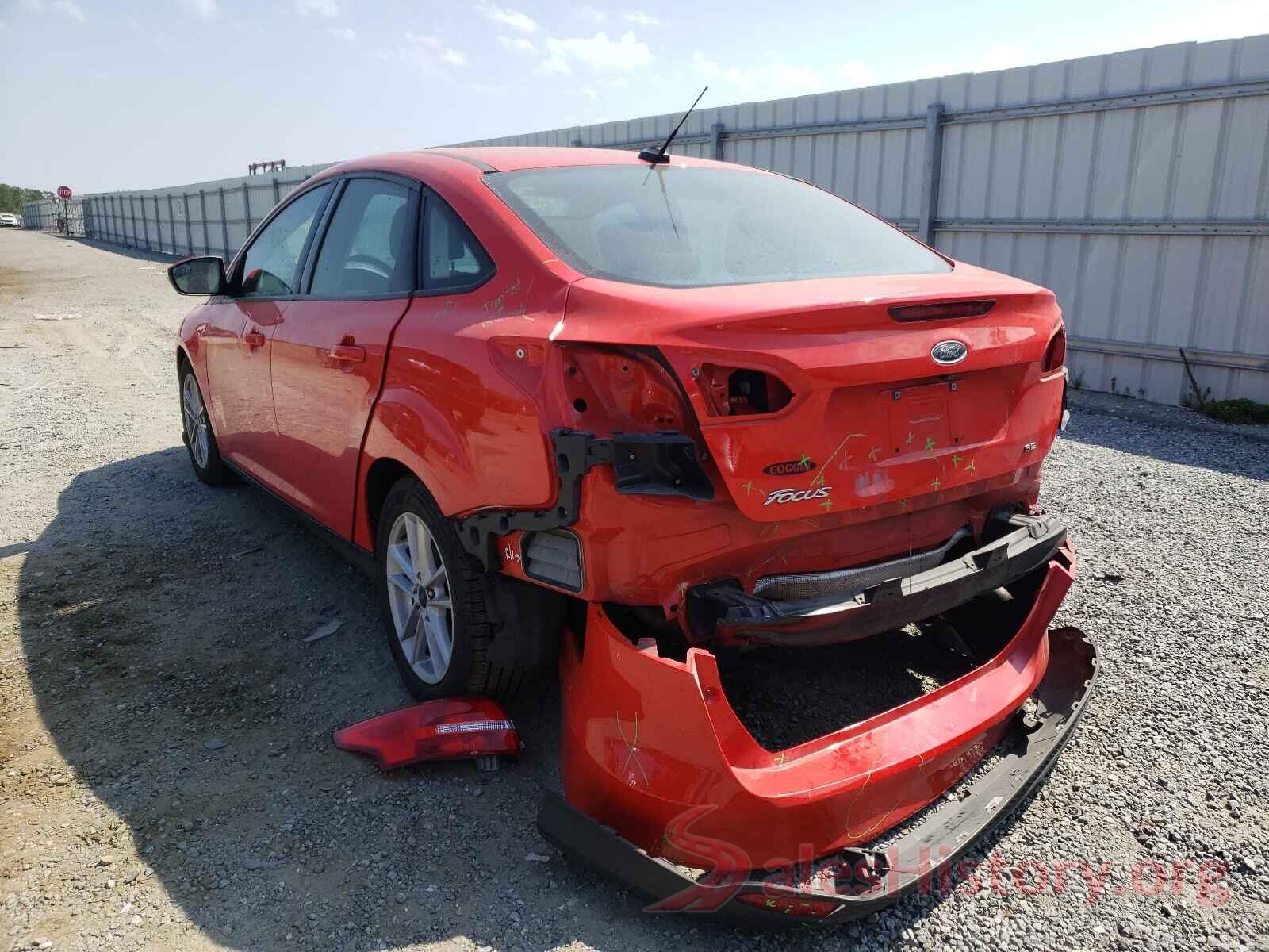 1FADP3F26HL241973 2017 FORD FOCUS