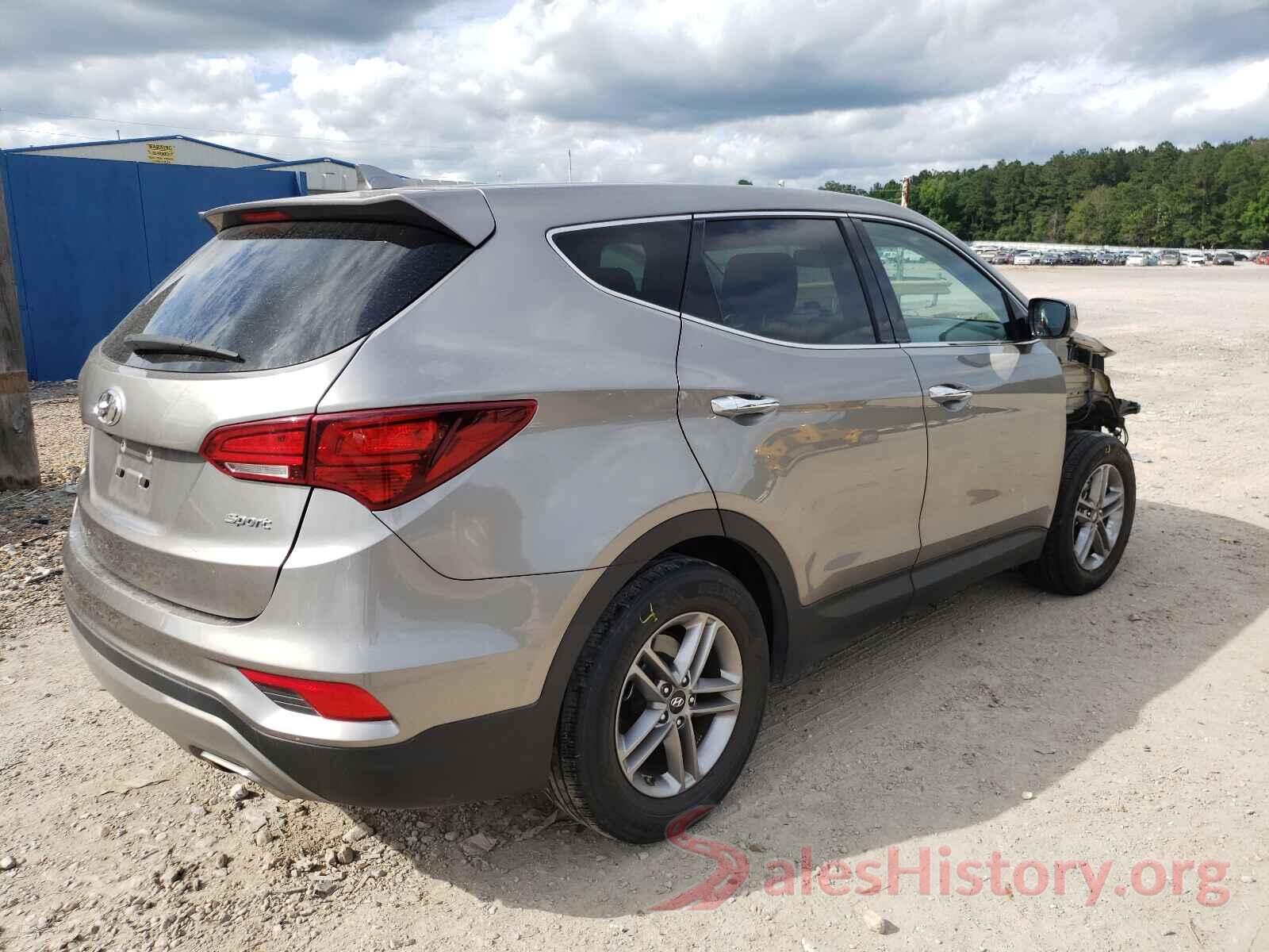 5NMZT3LB3HH044440 2017 HYUNDAI SANTA FE