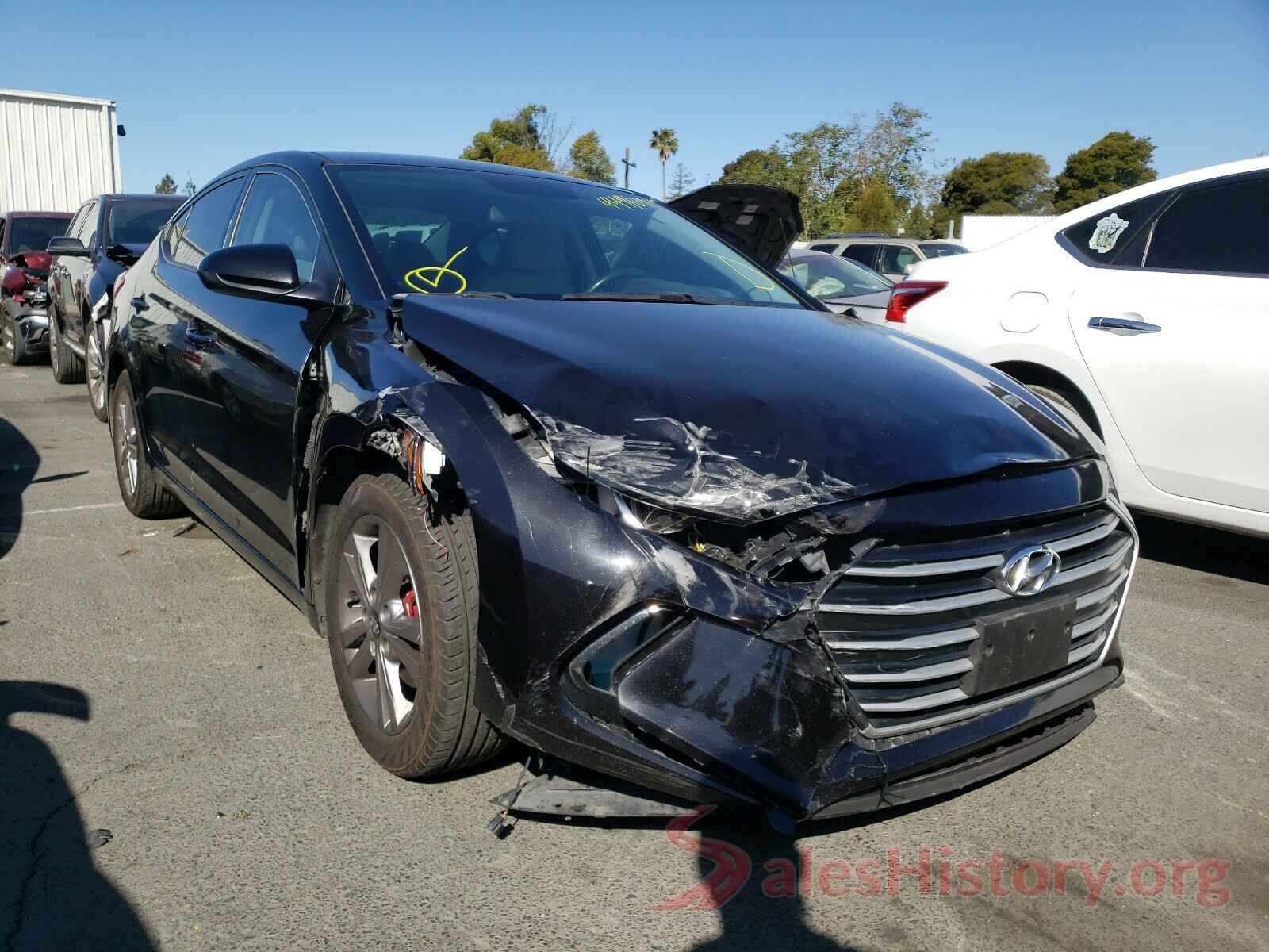 5NPD84LF8HH046837 2017 HYUNDAI ELANTRA