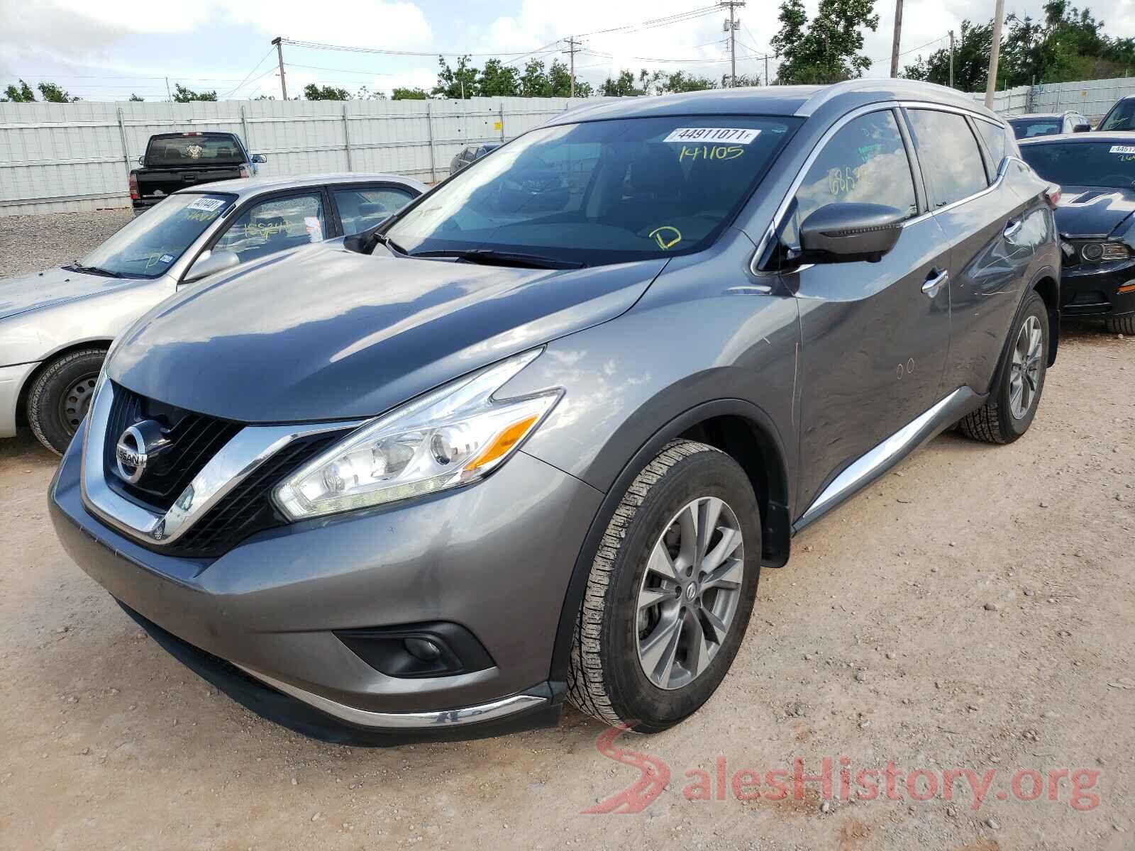 5N1AZ2MH6GN141105 2016 NISSAN MURANO