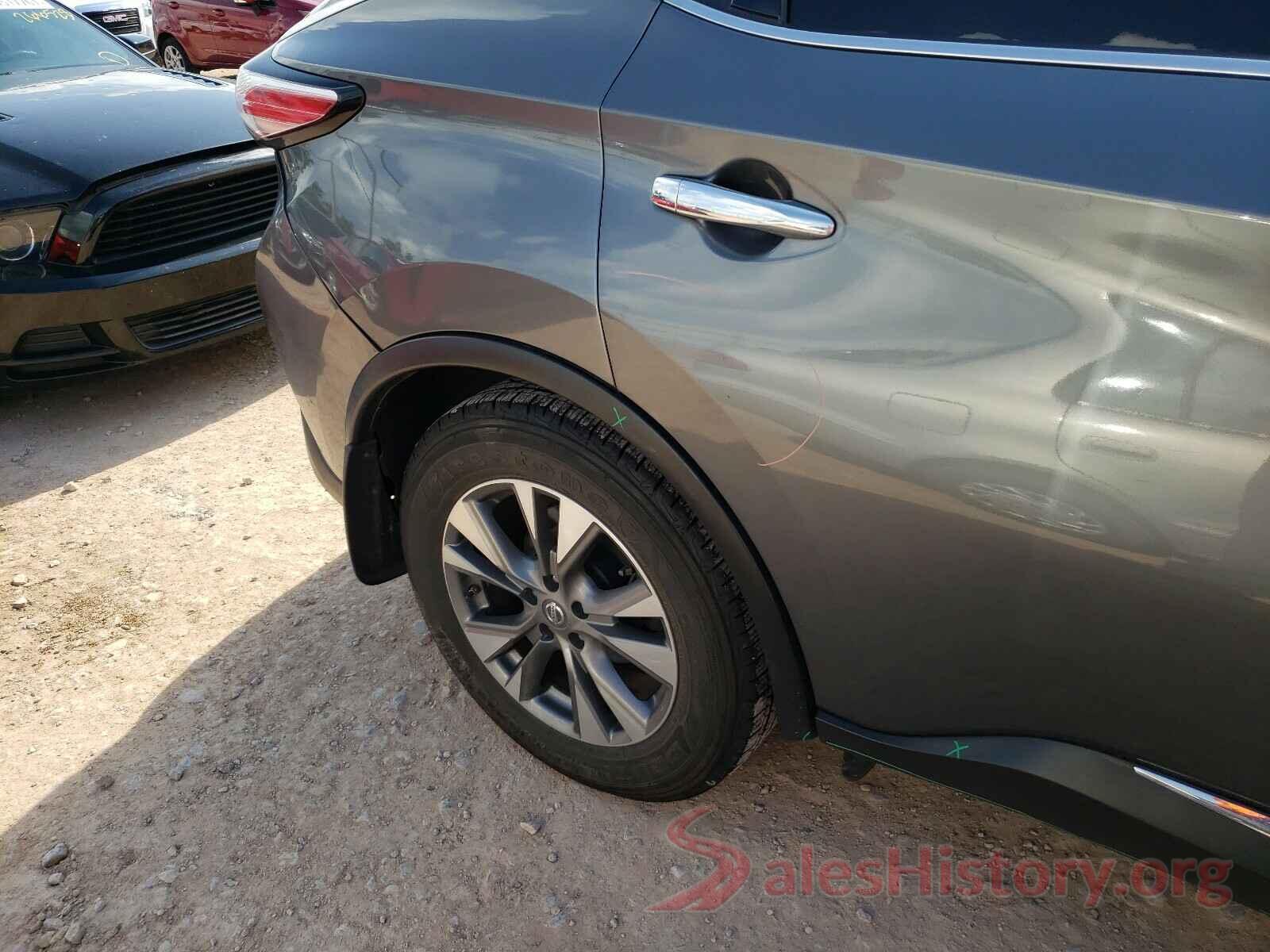 5N1AZ2MH6GN141105 2016 NISSAN MURANO