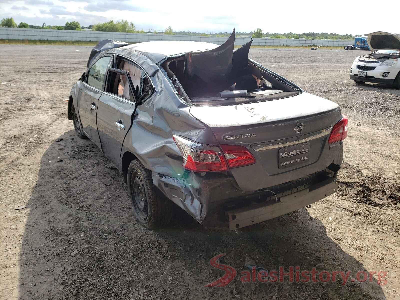 3N1AB7AP0HY242455 2017 NISSAN SENTRA