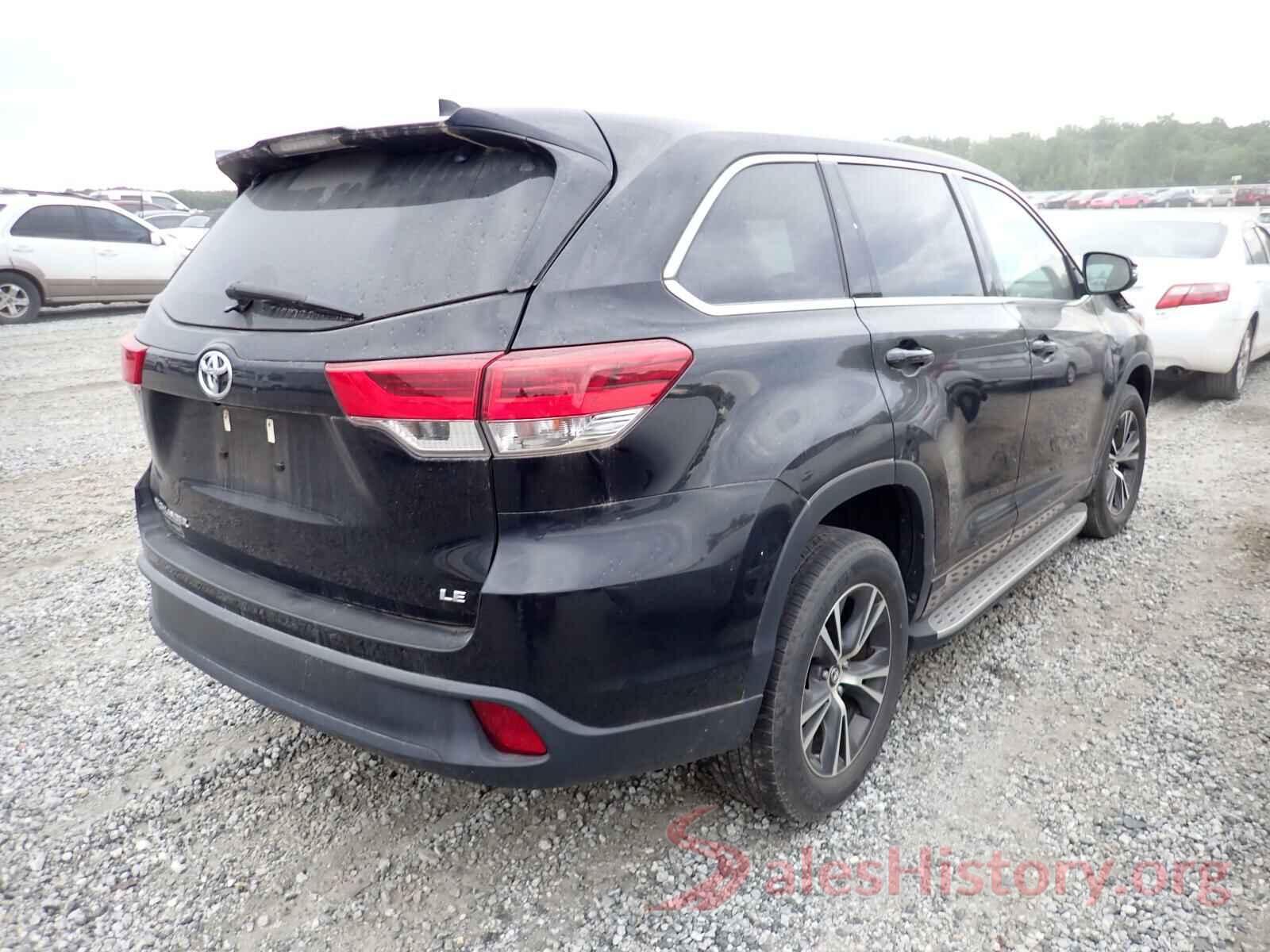 5TDZZRFH4JS273617 2018 TOYOTA HIGHLANDER