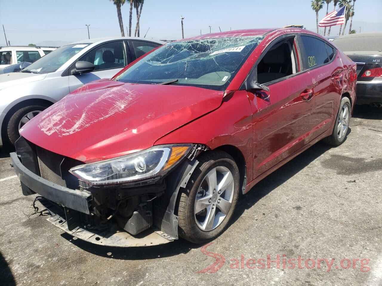 KMHD74LF1HU086228 2017 HYUNDAI ELANTRA