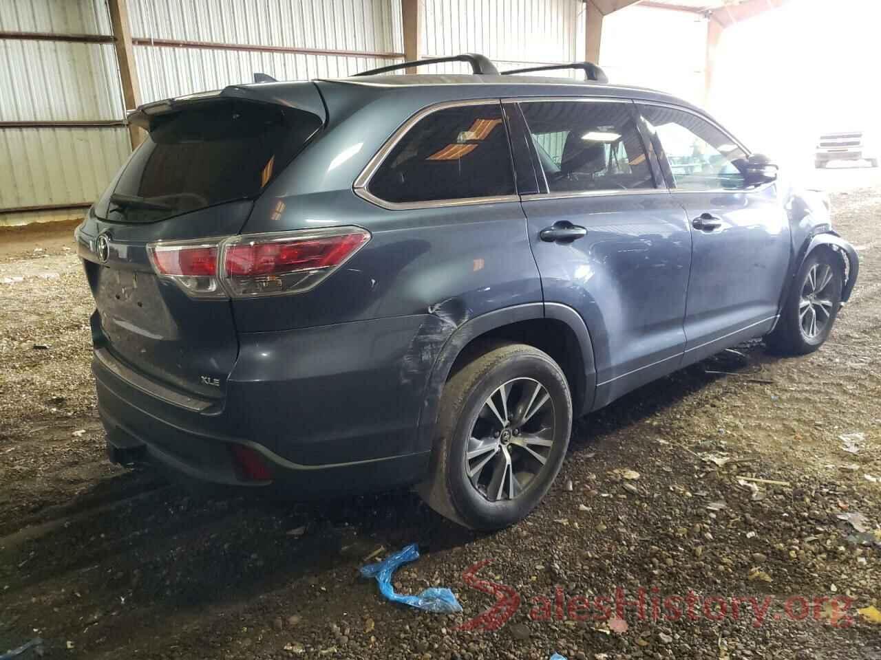 5TDKKRFH5GS504717 2016 TOYOTA HIGHLANDER