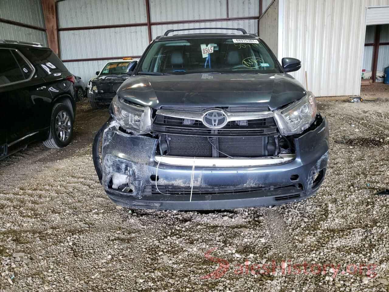 5TDKKRFH5GS504717 2016 TOYOTA HIGHLANDER