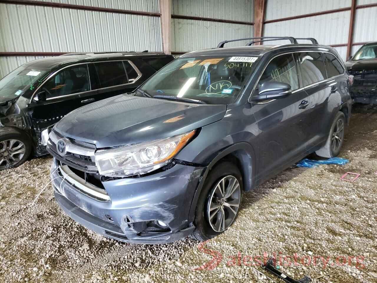 5TDKKRFH5GS504717 2016 TOYOTA HIGHLANDER